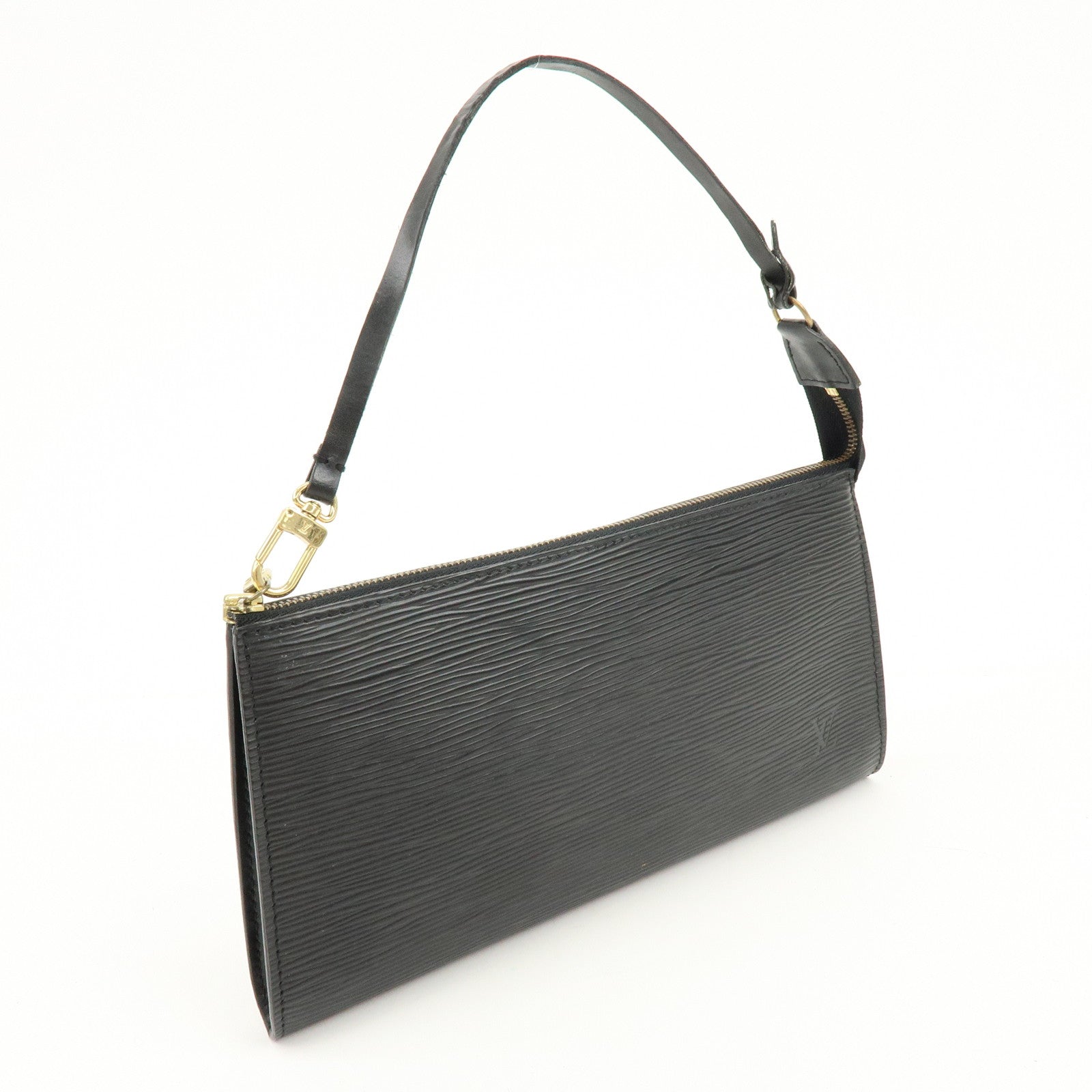 Louis Vuitton Epi Pochette Accessoires Clutch Bag Noir M52942
