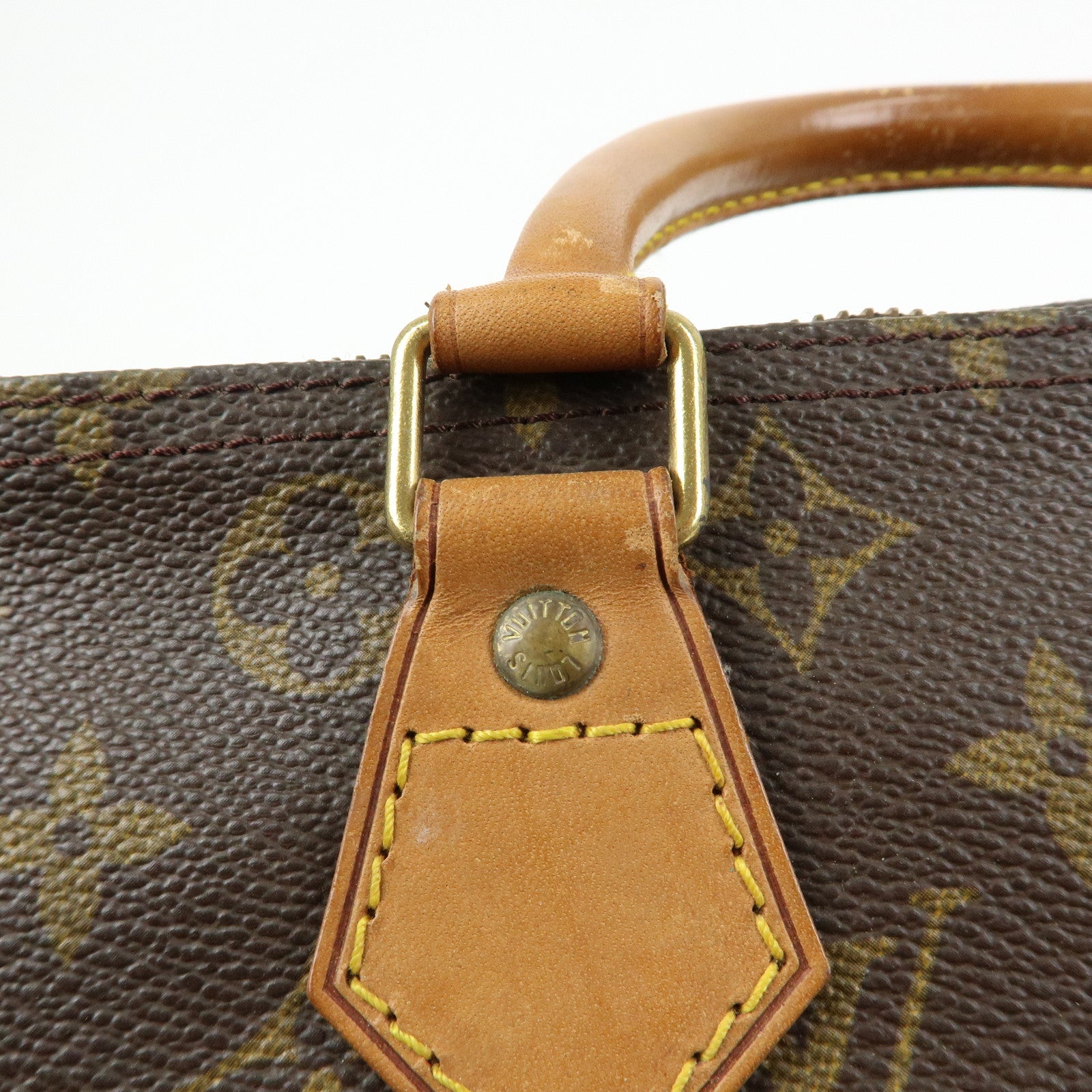 Louis Vuitton Monogram Speedy 30 Boston Bag Hand Bag Brown M41526