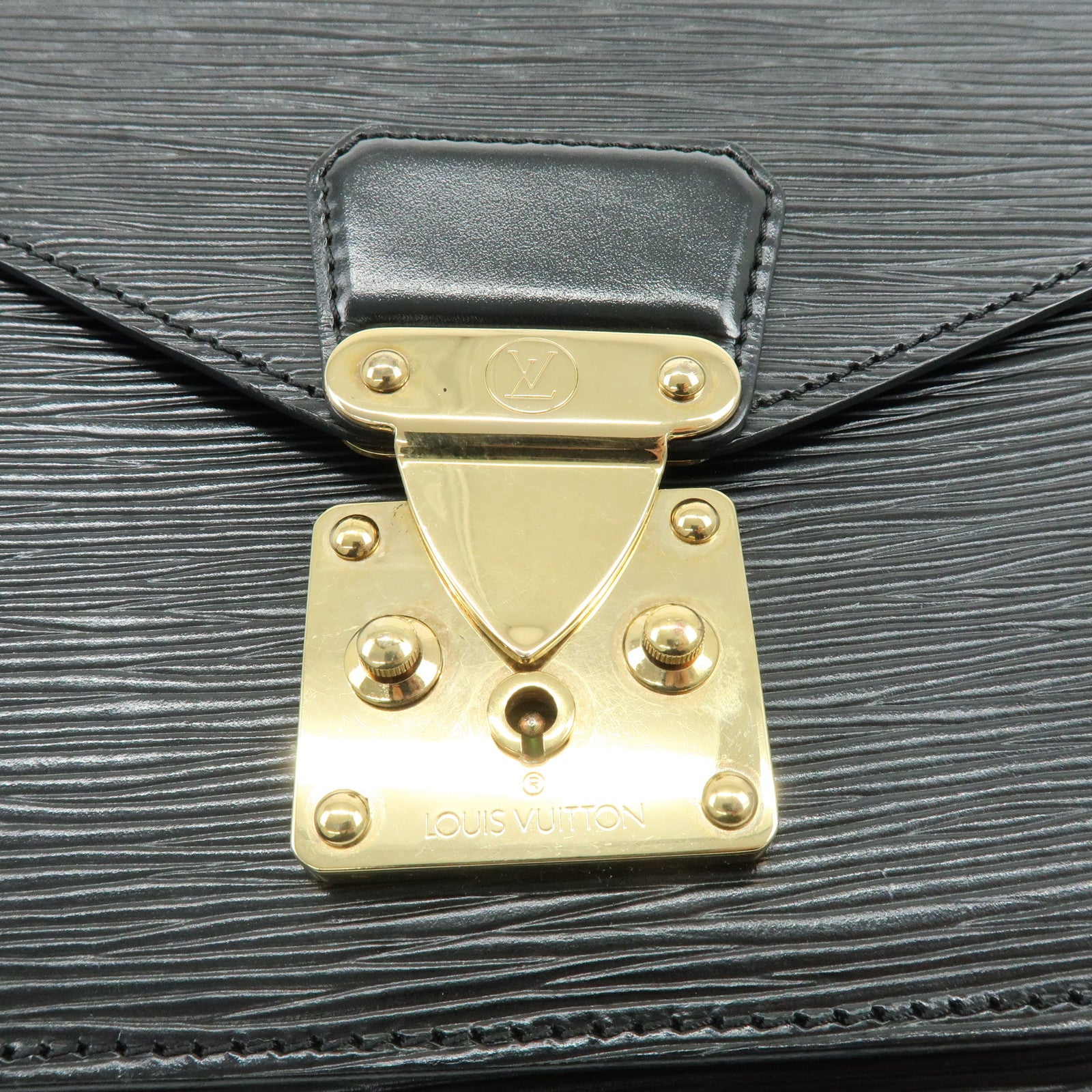 Louis Vuitton Epi Monceau 2Way Shoulder Bag Hand Bag Noir M52122