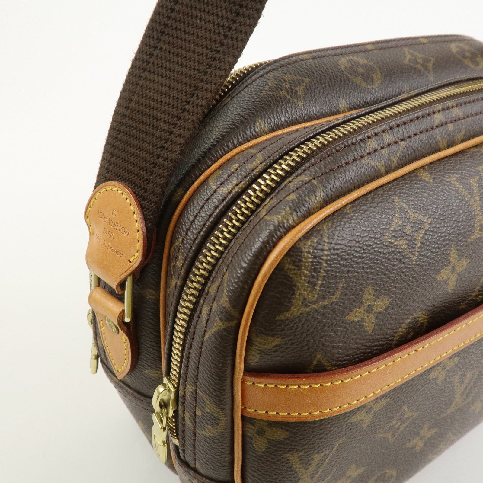 Louis Vuitton Monogram Reporter PM Shoulder Crossbody Bag M45254
