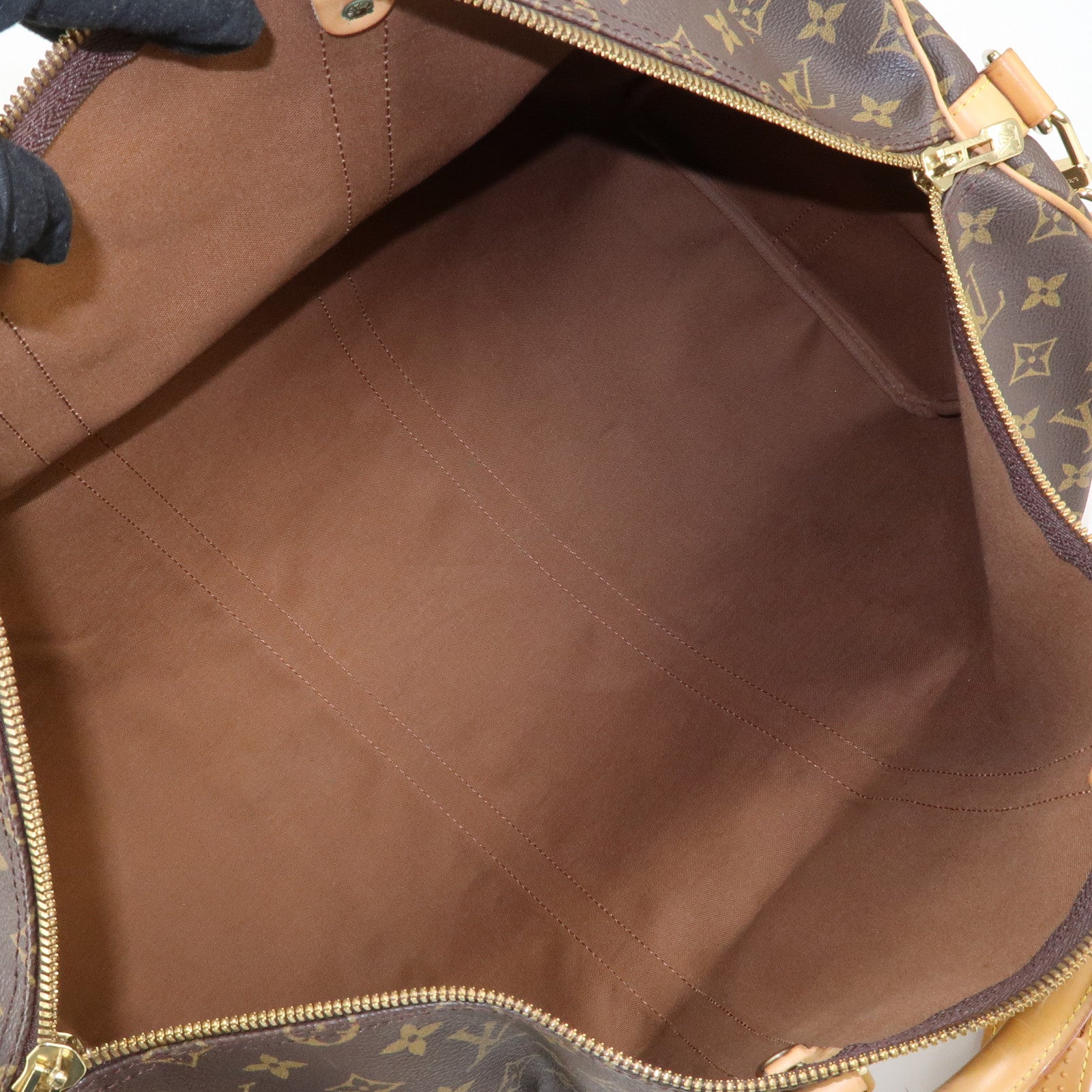 Louis Vuitton Monogram Keep All Bandouliere 55 Boston Bag M41414 Used