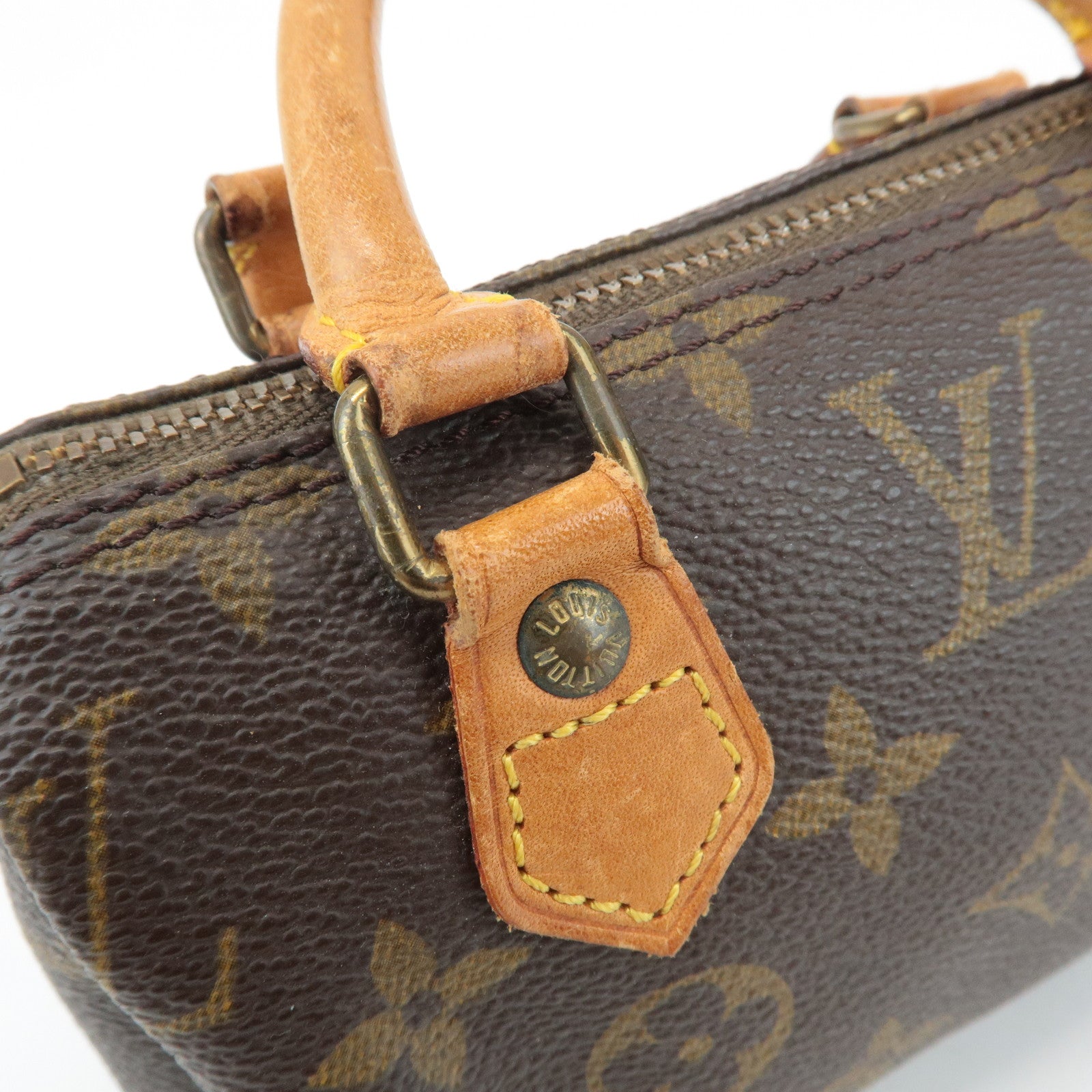 Louis Vuitton Monogram Mini Speedy & Strap Old Style M41534