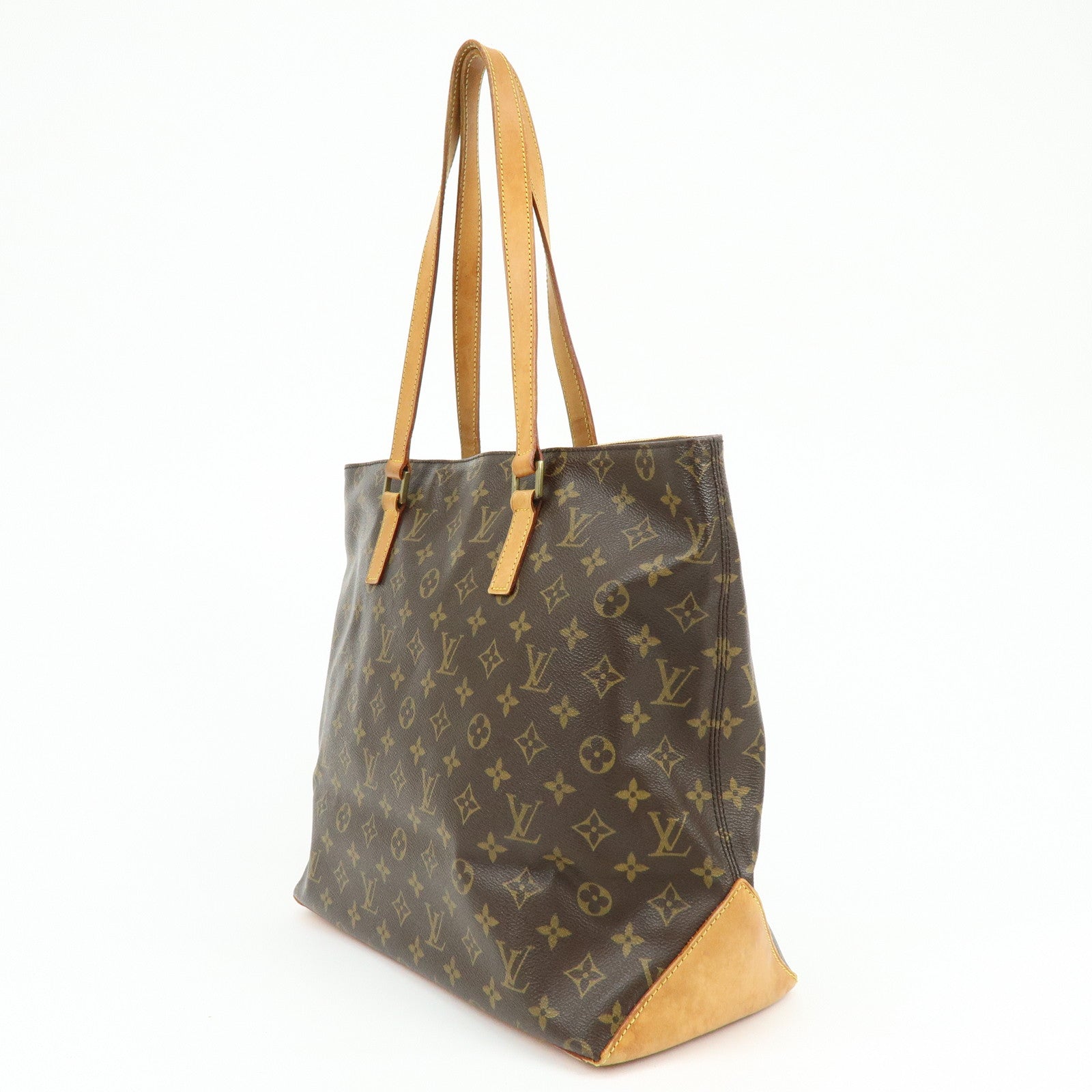 Louis Vuitton Monogram Cabas Mezzo Tote Bag Shoulder Bag M51151