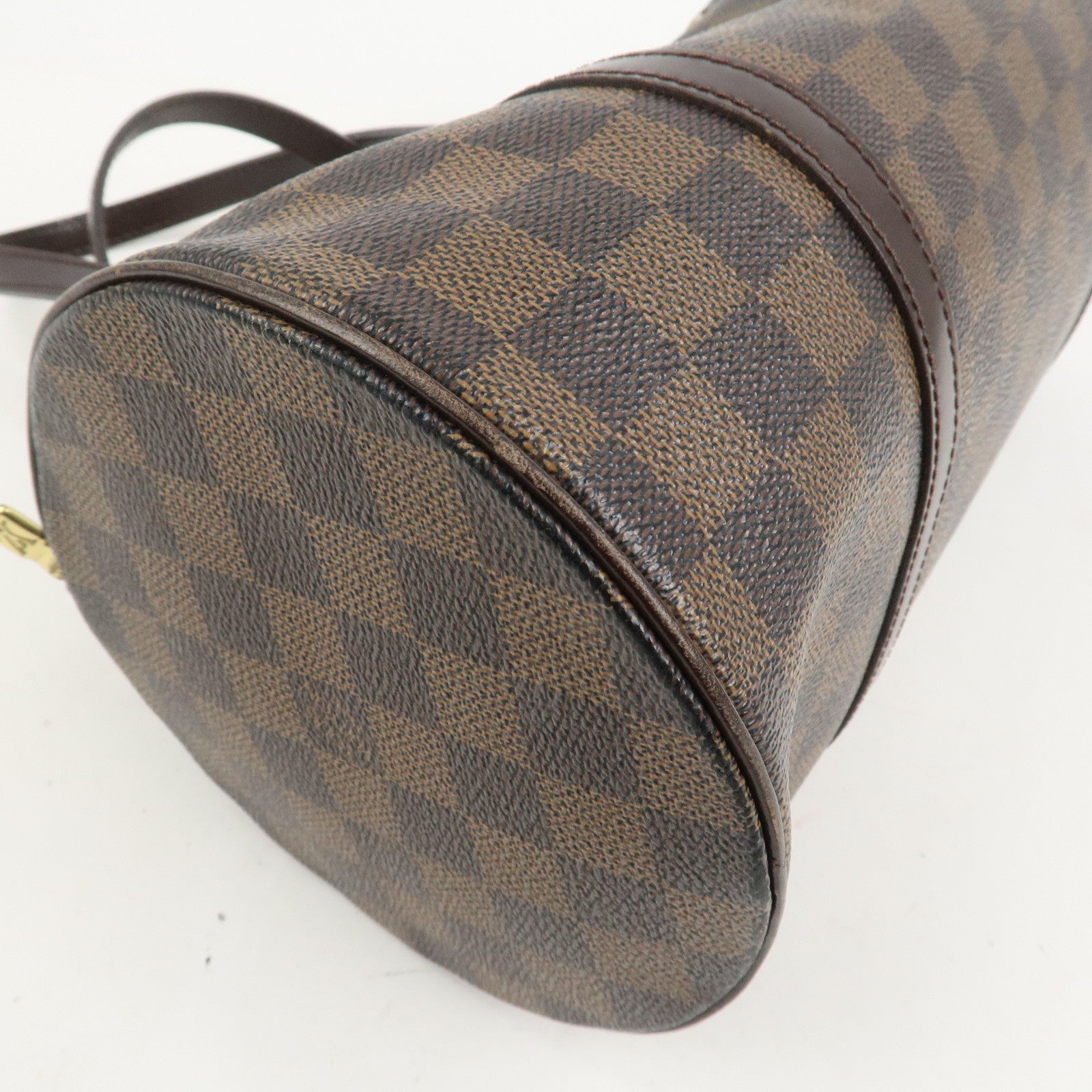 Louis Vuitton Damier Ebene Papillon 30 Hand Bag Brown N51303