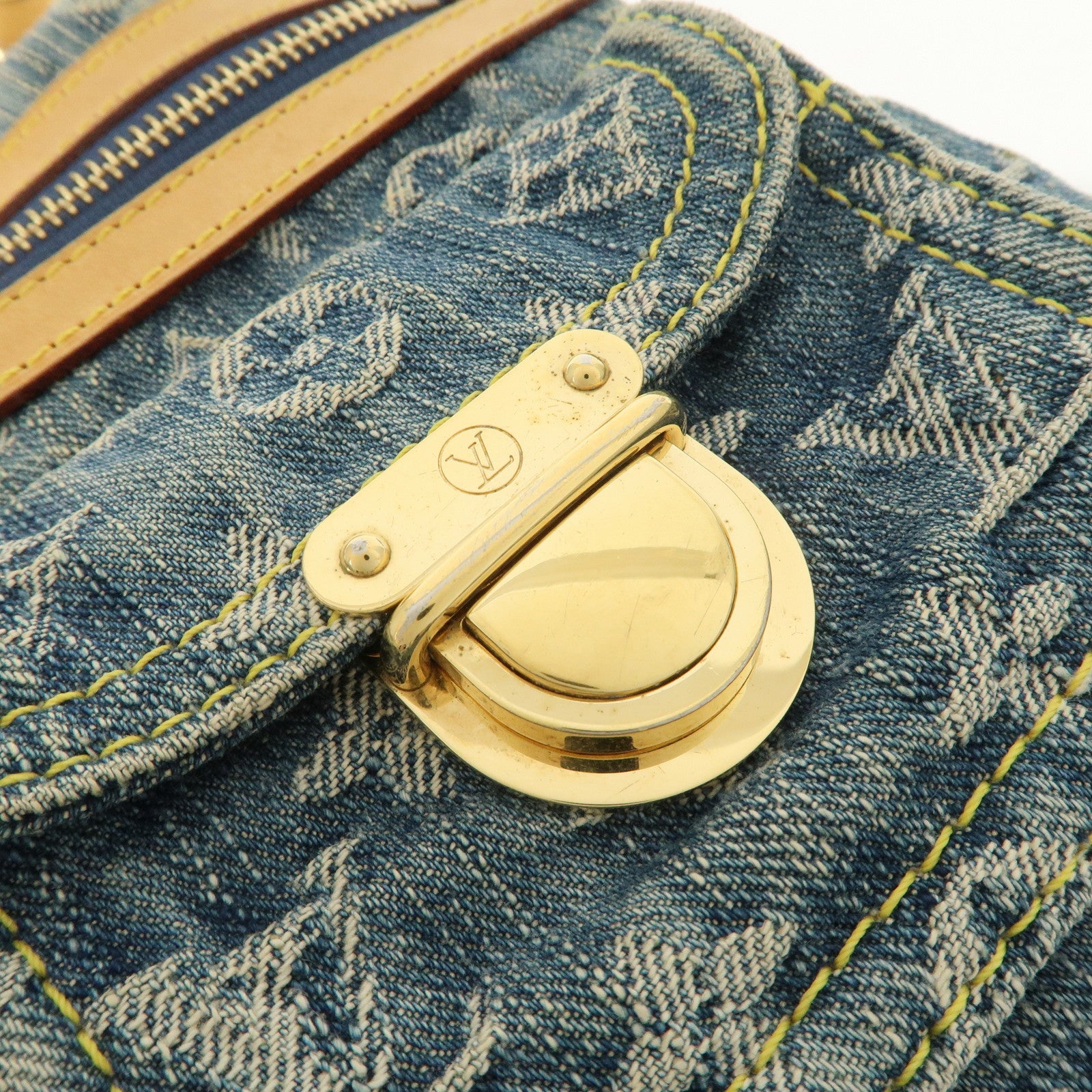 Louis Vuitton Monogram Denim Baggy PM 2Way Shoulder Bag M95049