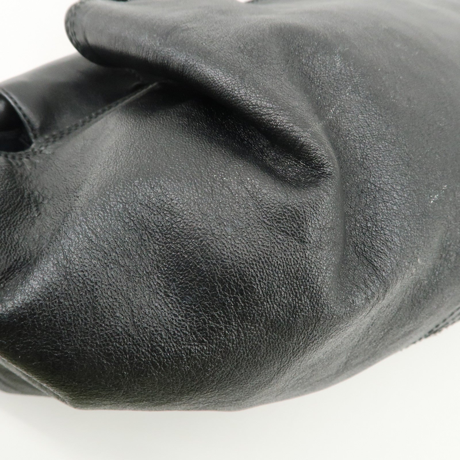 LOEWE Anagram Nappa Aire Leather Hand Bag Shoulder Bag Black