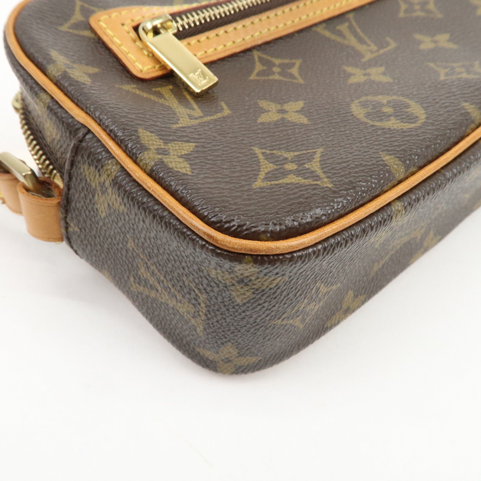 Louis Vuitton Monogram Pochette Cite Shoulder Bag Brown M51183