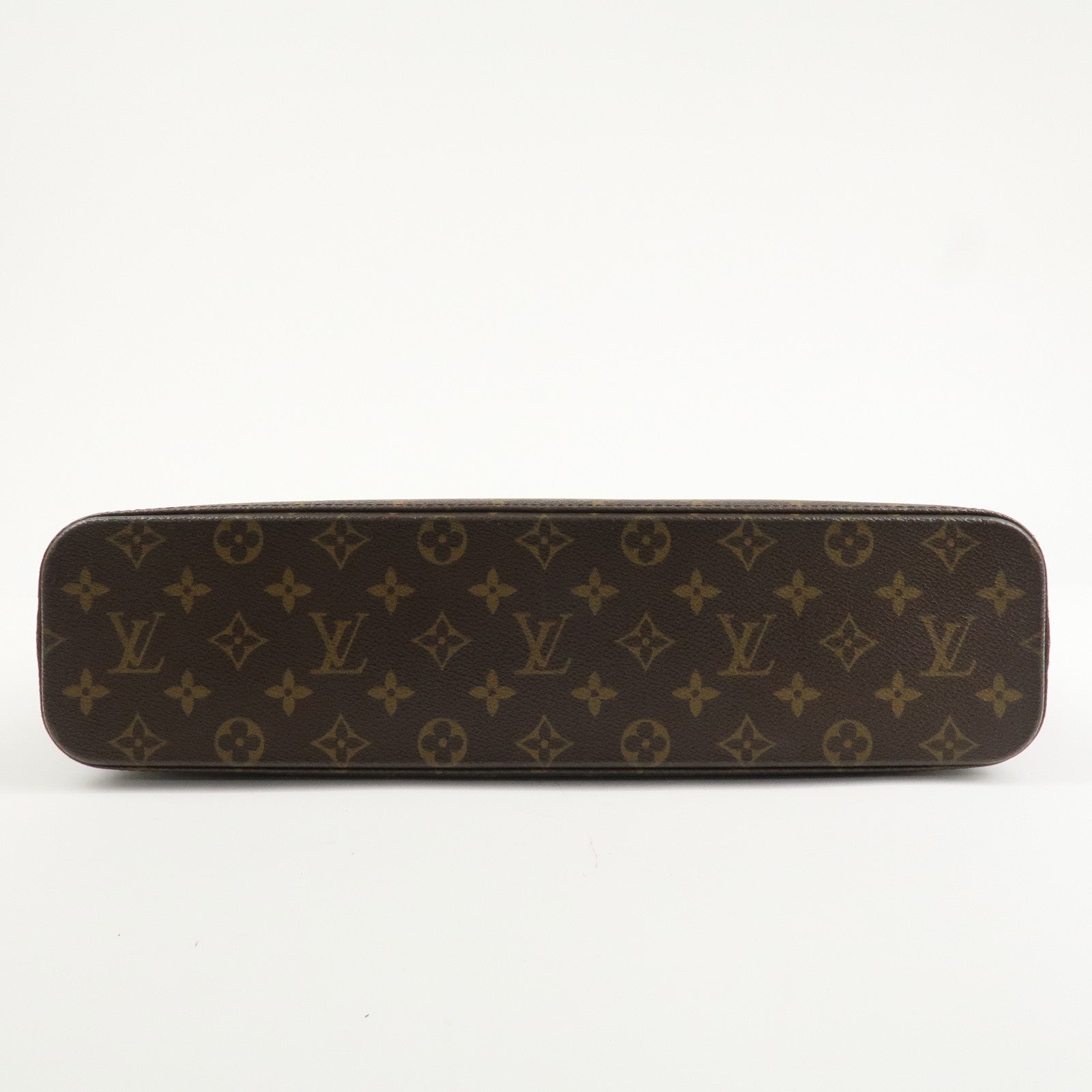 Louis Vuitton Monogram Luco Tote Bag Hand Bag Brown M51155 Used