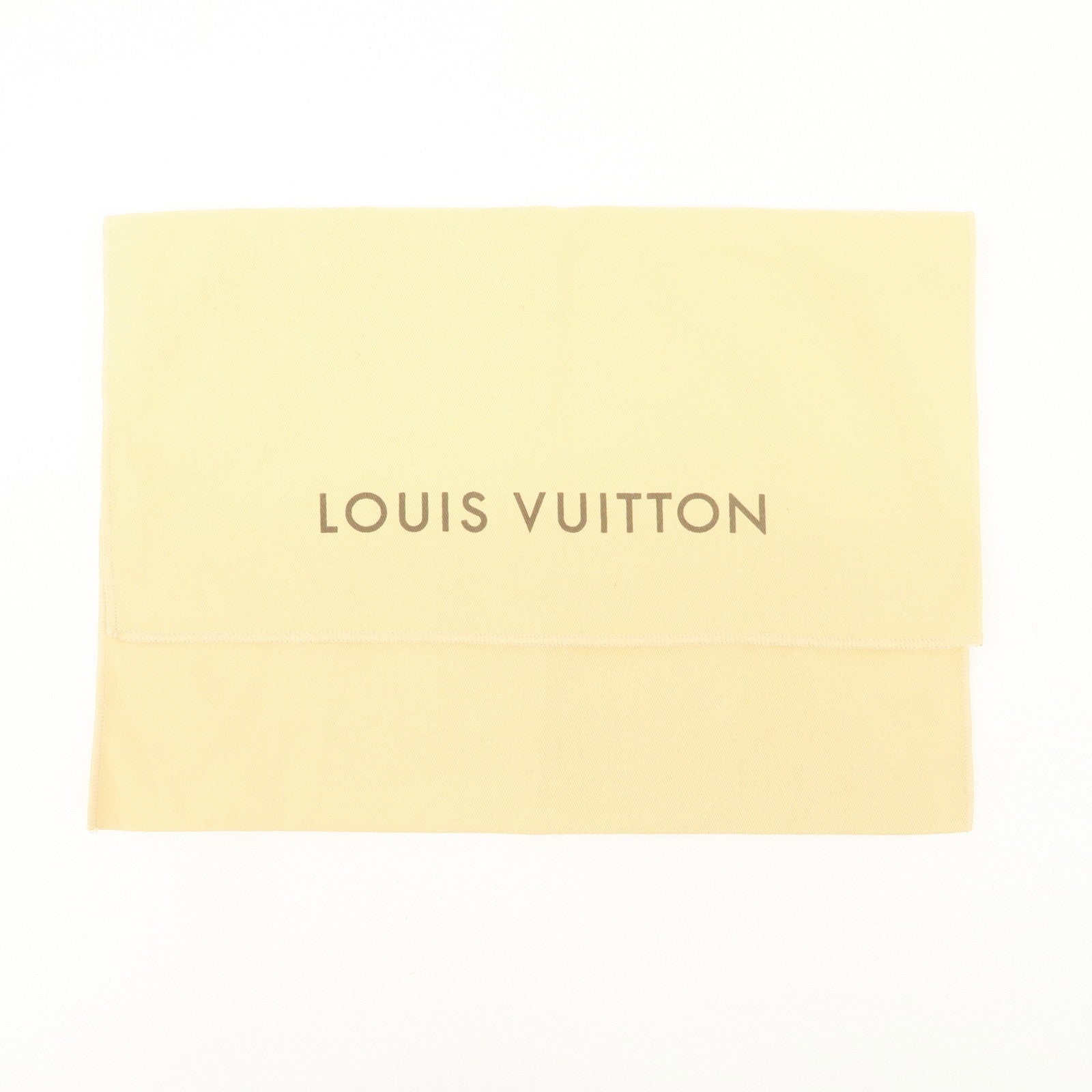 Louis Vuitton Set of 11 Dust Bag Storage Bag Flap Style Beige
