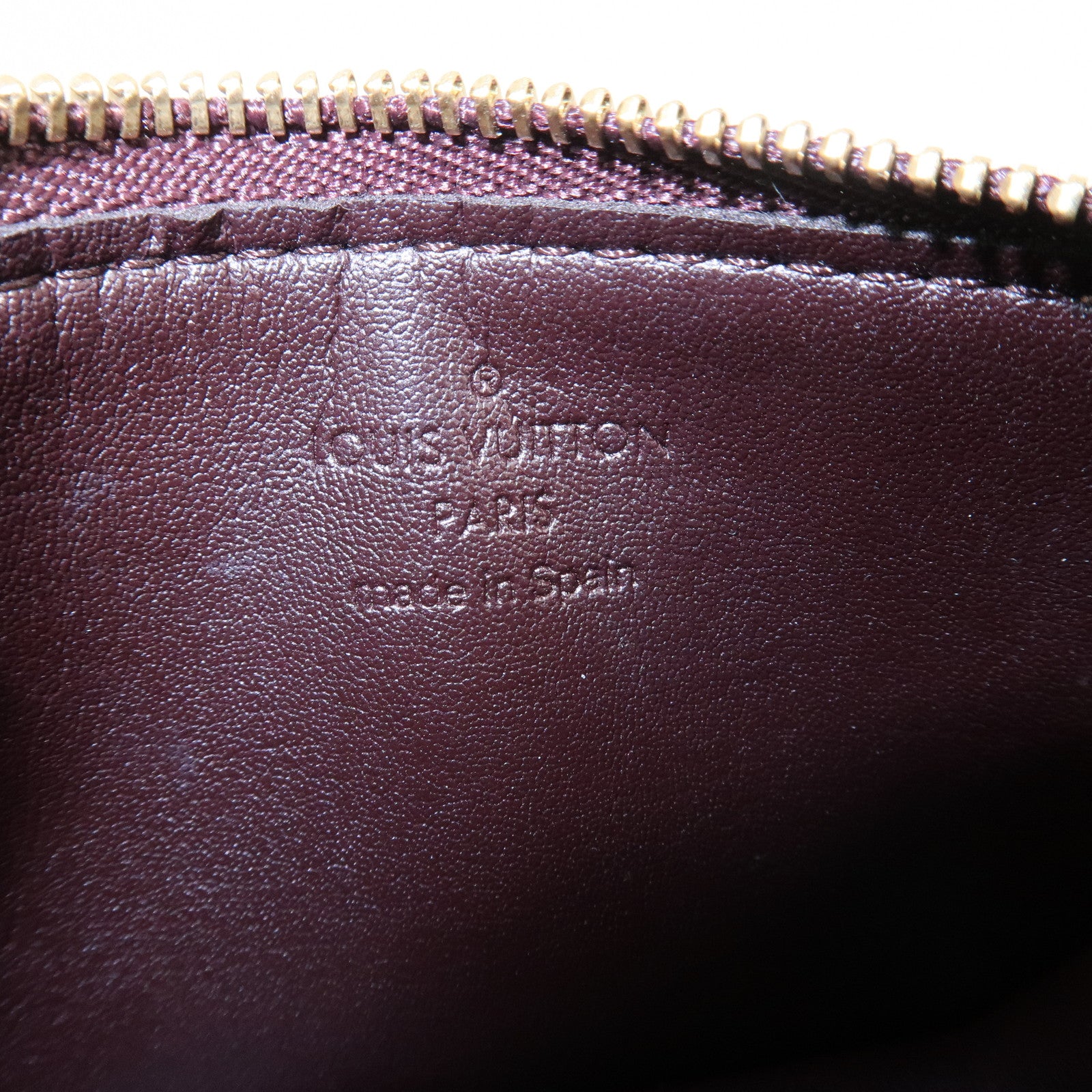Louis Vuitton Monogram Vernis Pochette Cles Coin Case Key Case M93518 Used