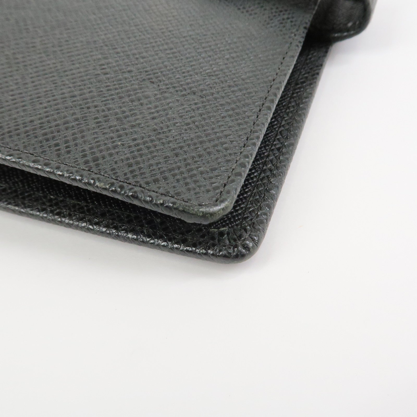 Louis Vuitton Taiga Leather Agenda MM Planner Cover Ardoise R20222