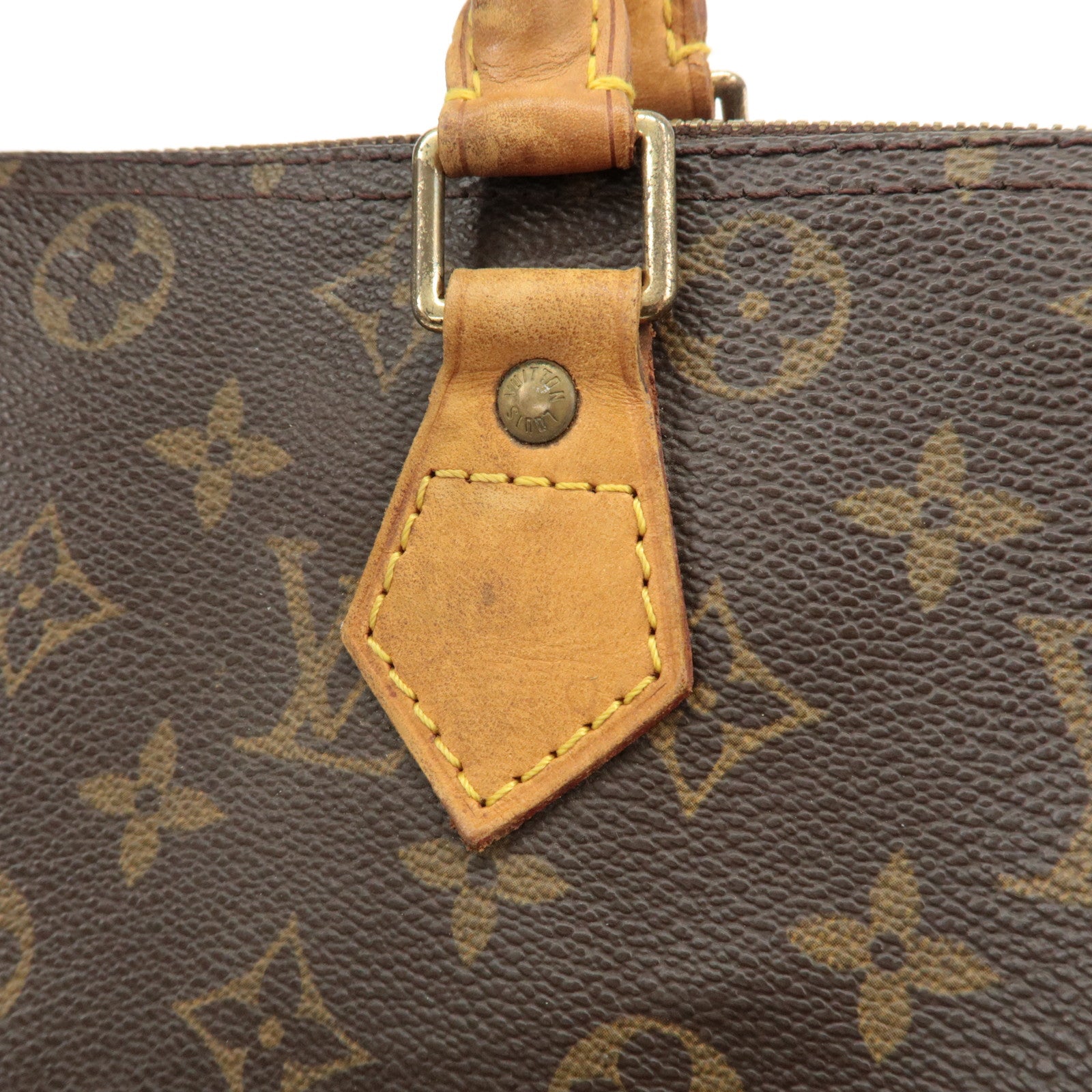 Louis Vuitton Monogram Speedy 30 Hand Bag Boston Bag M41526 Used