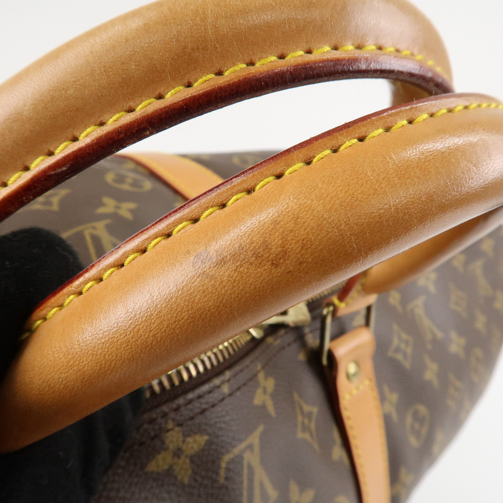 Louis Vuitton Monogram Keep All Bandouliere 60 Bag Brown M41412 Used