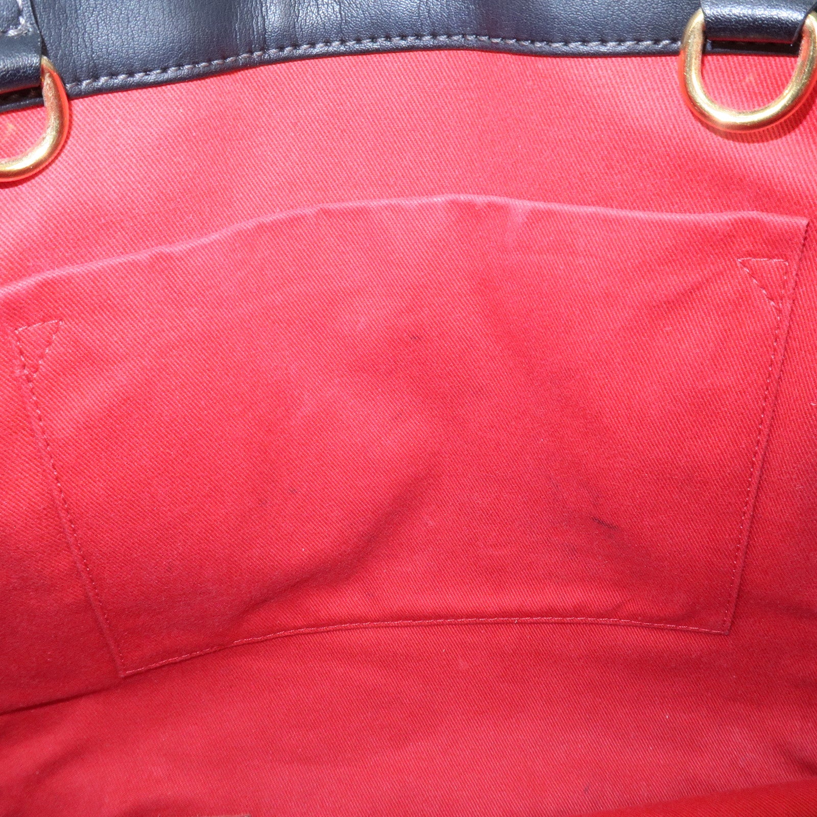 Chloe Eden Leather Tassel Shoulder Bag Hand Bag Black