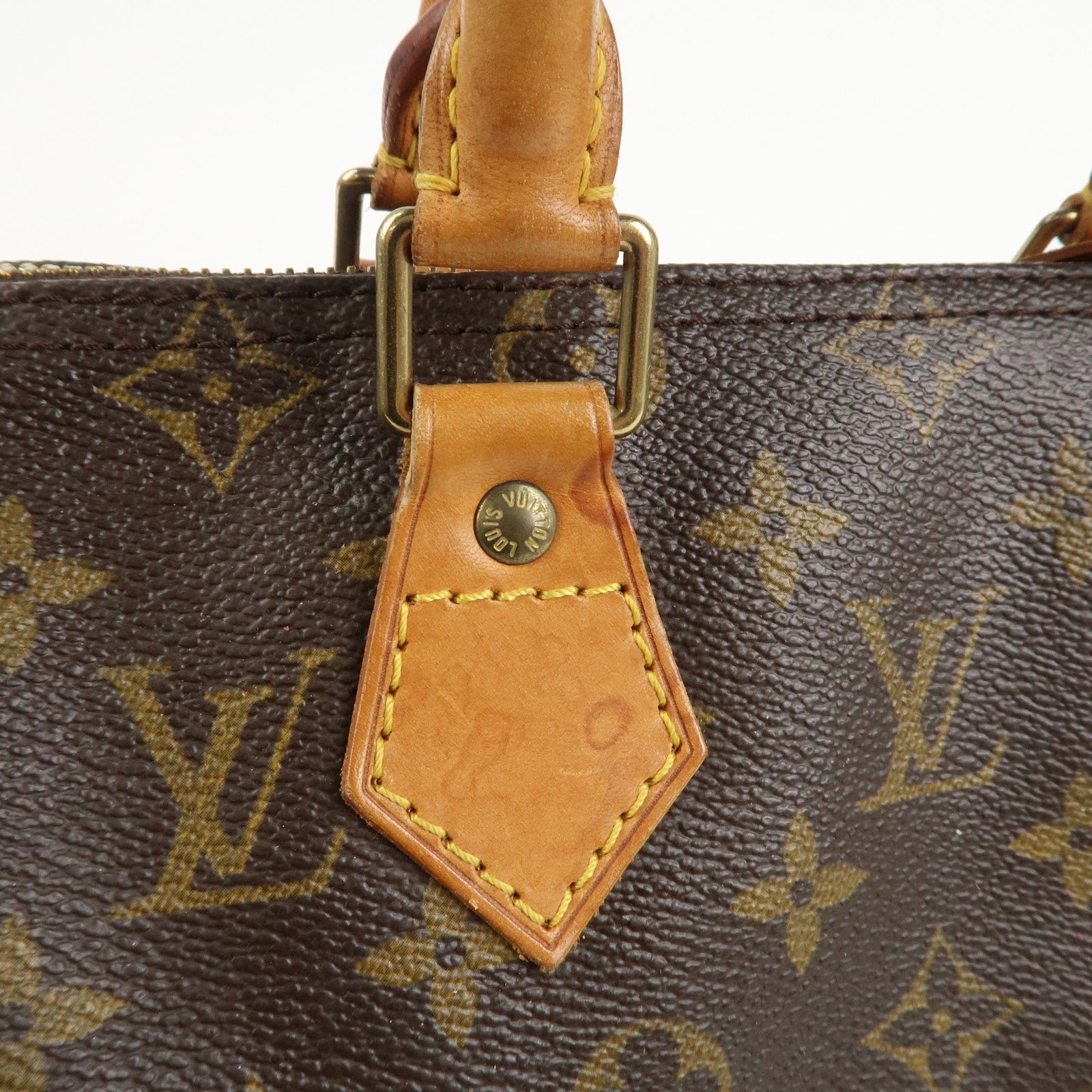 Louis Vuitton Monogram Speedy 25 Boston Bag Hand Bag Brown M41528