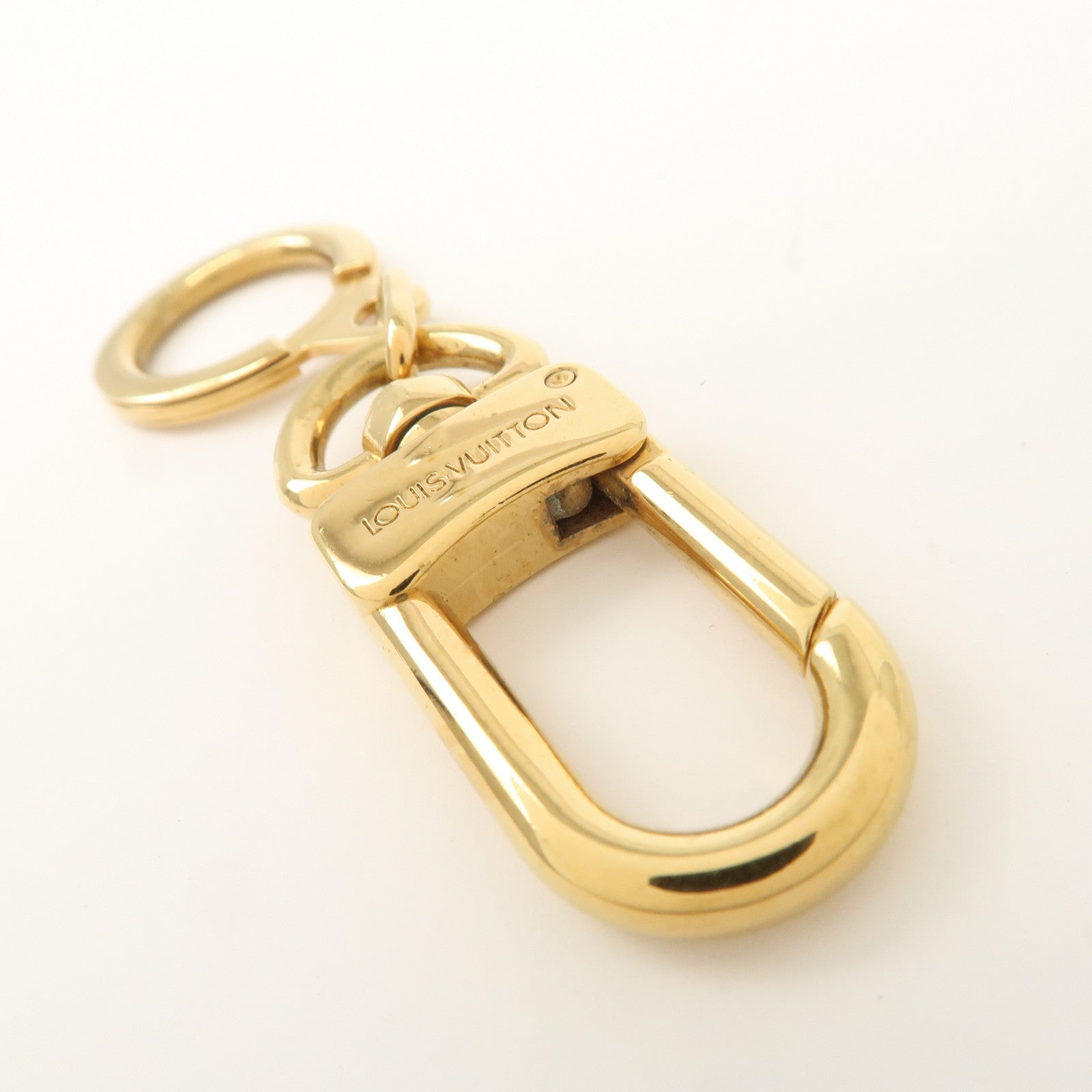 Louis Vuitton Ano Cles Key Chain Bag Chram Gold M62694 Used