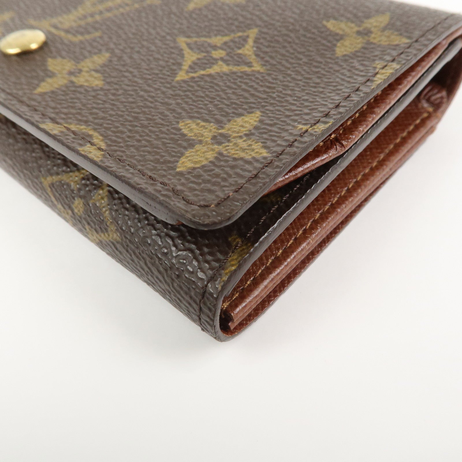 Louis Vuitton Monogram Porte Monnaie Billet Tresor Wallet M61730