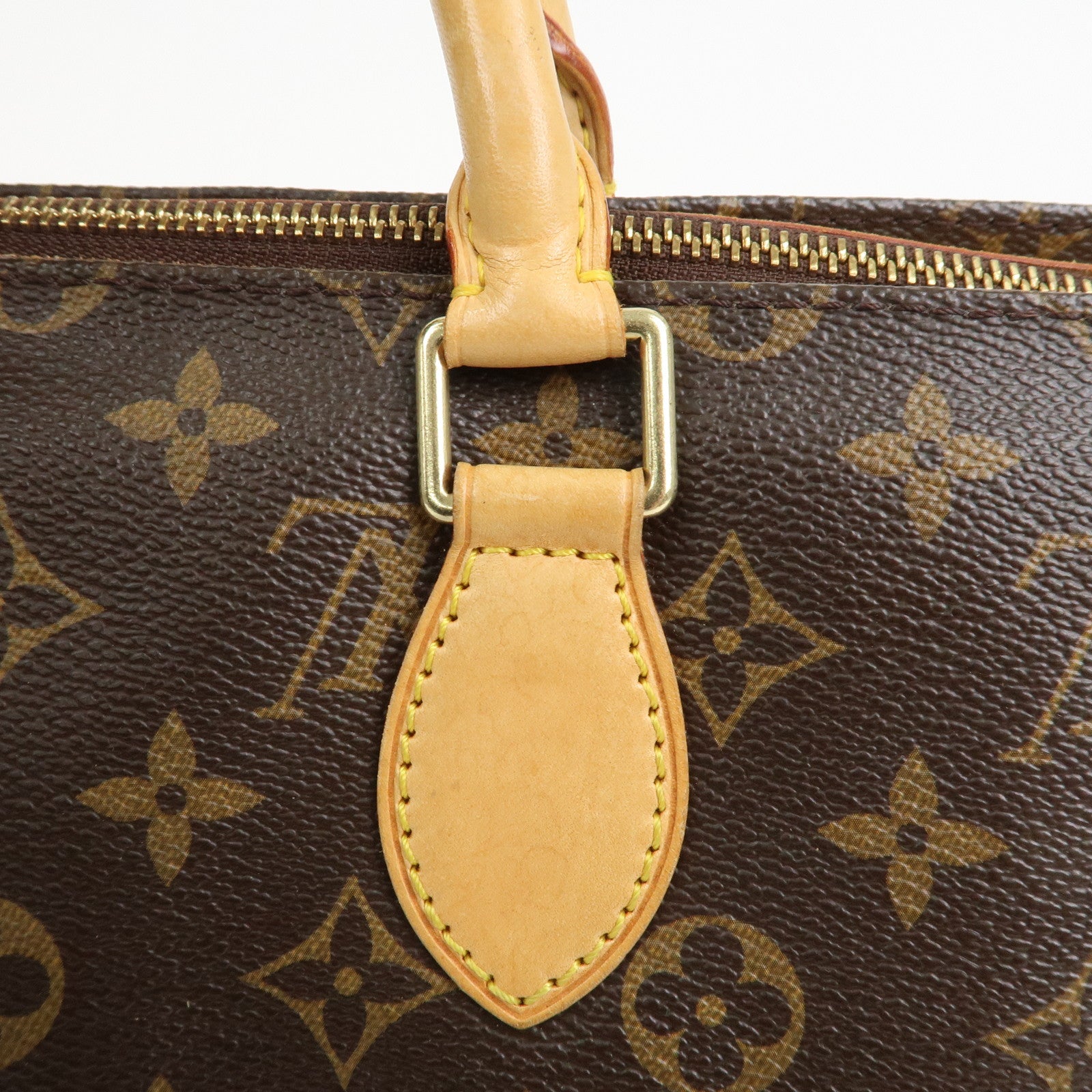 Louis Vuitton Monogram Popincourt Hand Bag Brown M40009