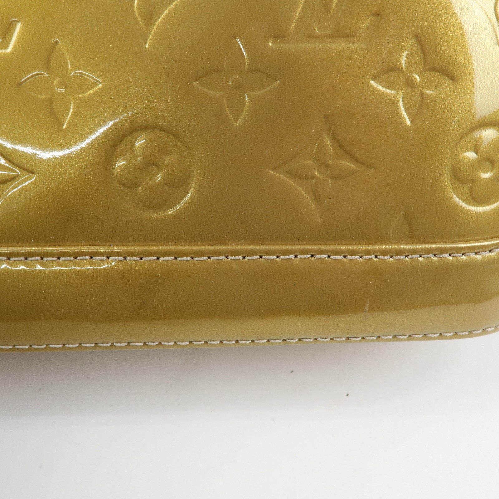 Louis Vuitton Monogram Vernis Alma PM Hand Bag Mordore M50563