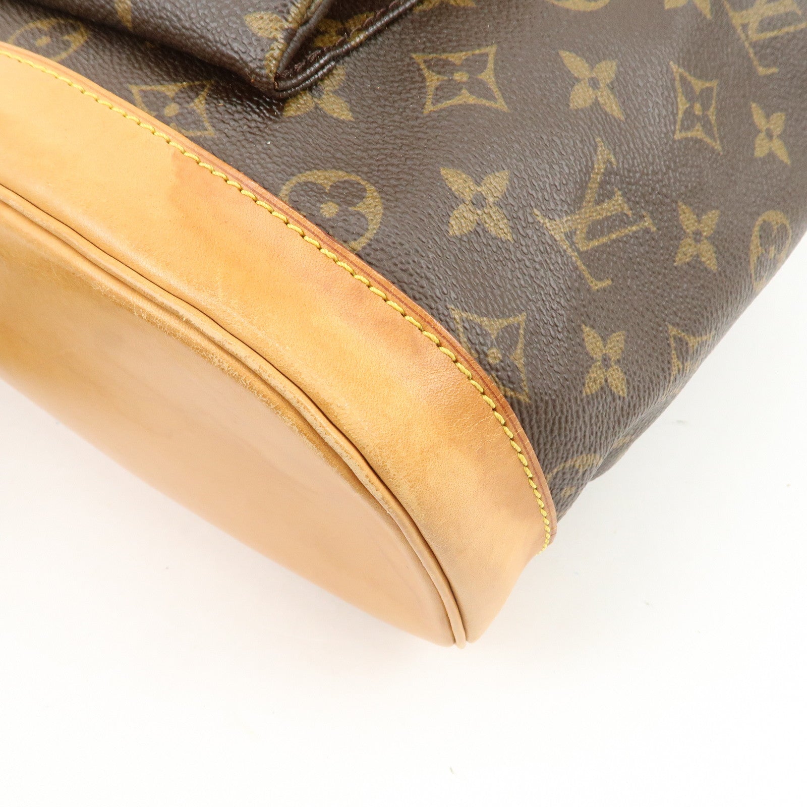 Louis Vuitton Monogram Montsouris GM Backpack Rucksack Brown M51135