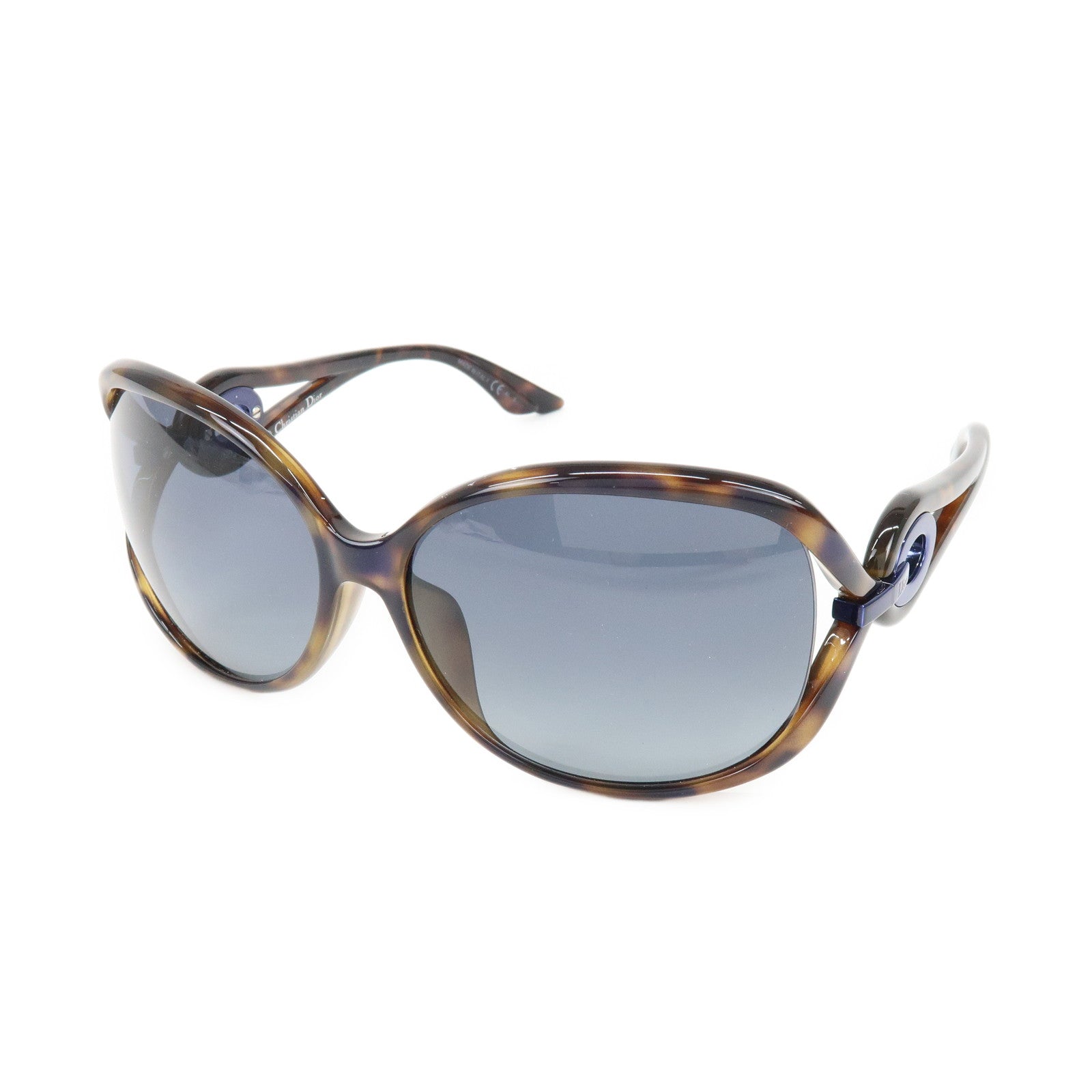 Christian Dior Plastic Sunglasses 62□15 120 Brown NB7HD