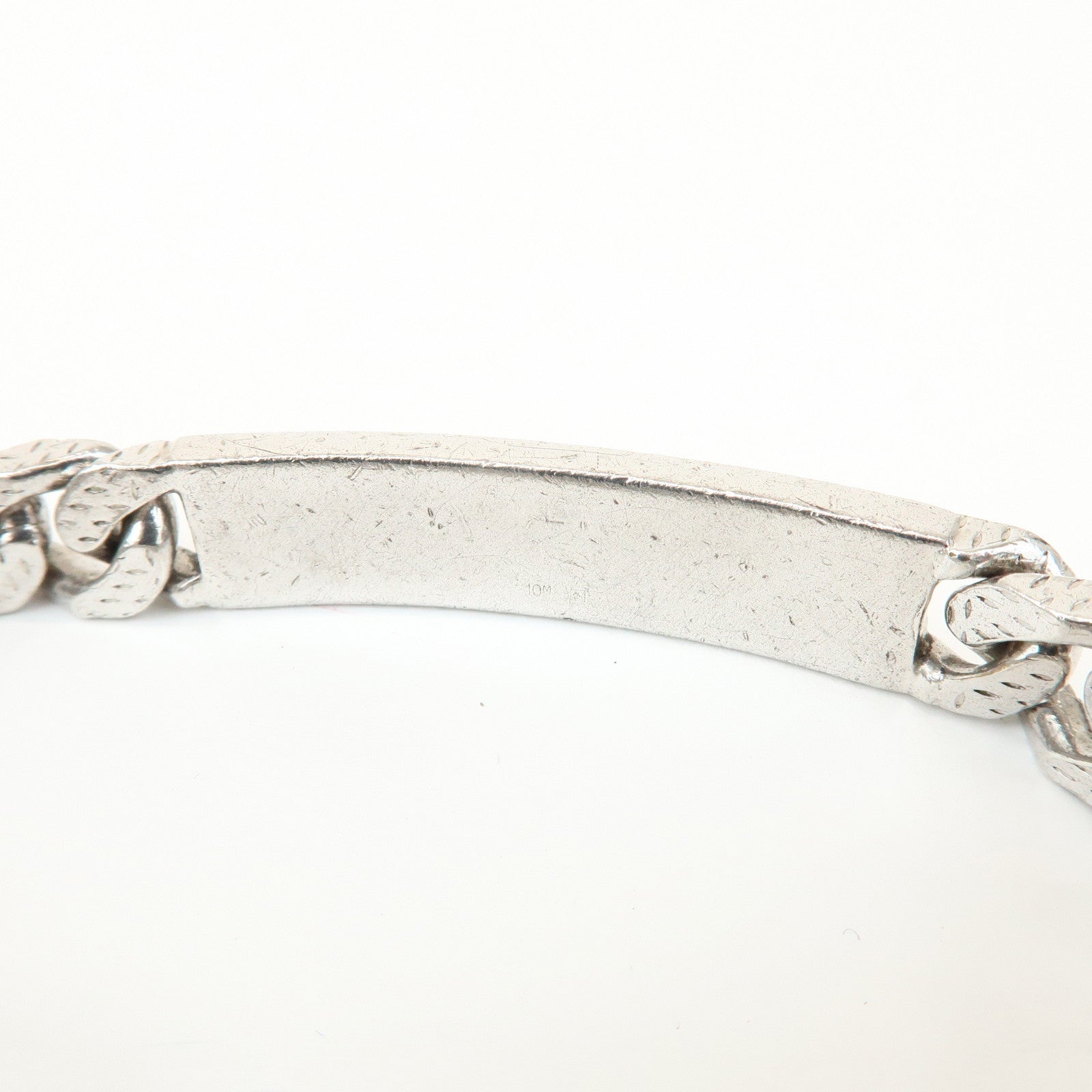 Louis Vuitton Metal Bracelet Montaigne Silver M66119