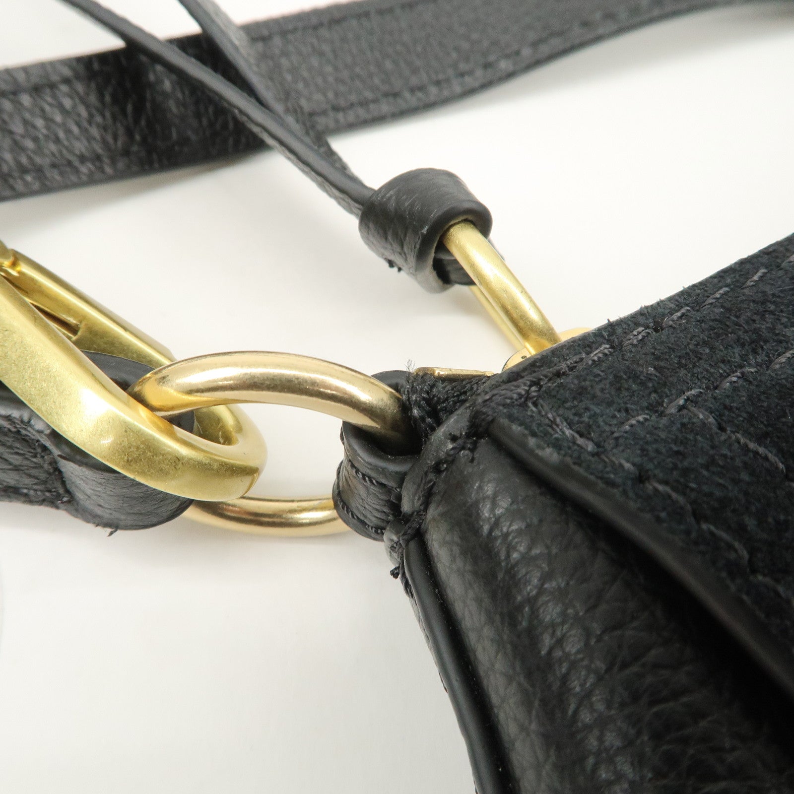 See by Chloe Suede Leather 2Way Shoulder Bag Hand Bag Black Used