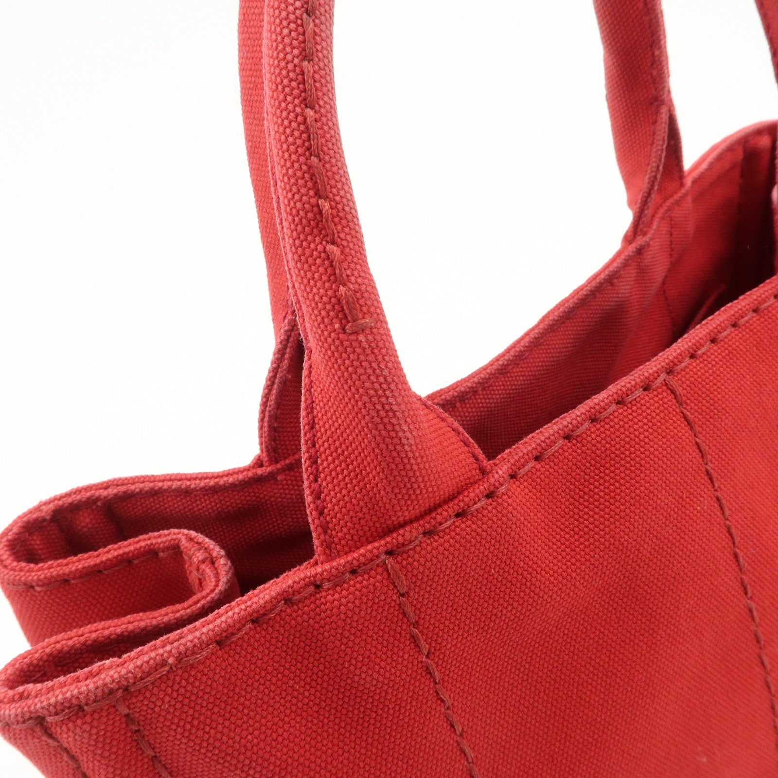 PRADA Logo Canapa Canvas Mini 2Way Bag Hand Shoulder Bag B2349G