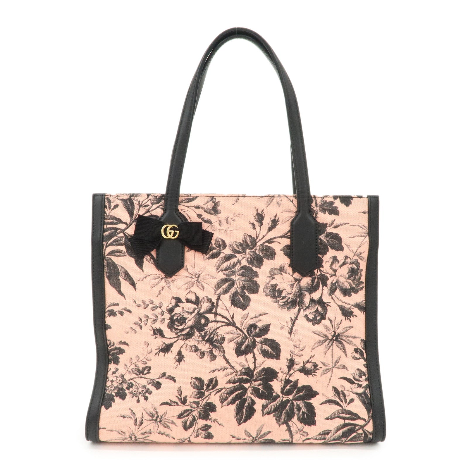 GUCCI GG Ribbon Herbarium Japan Limited Canvas Tote Bag 432684