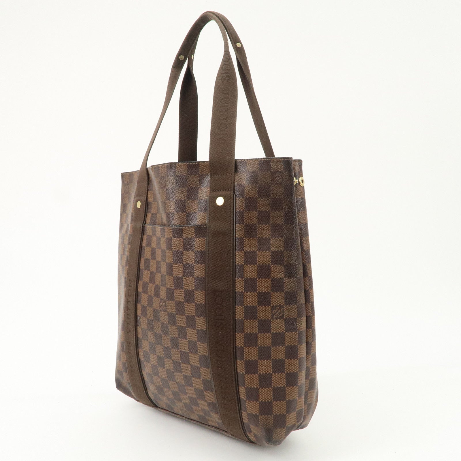 Louis Vuitton Damier Ebene Cabas Beaubourg Tote Bag N52006 Used