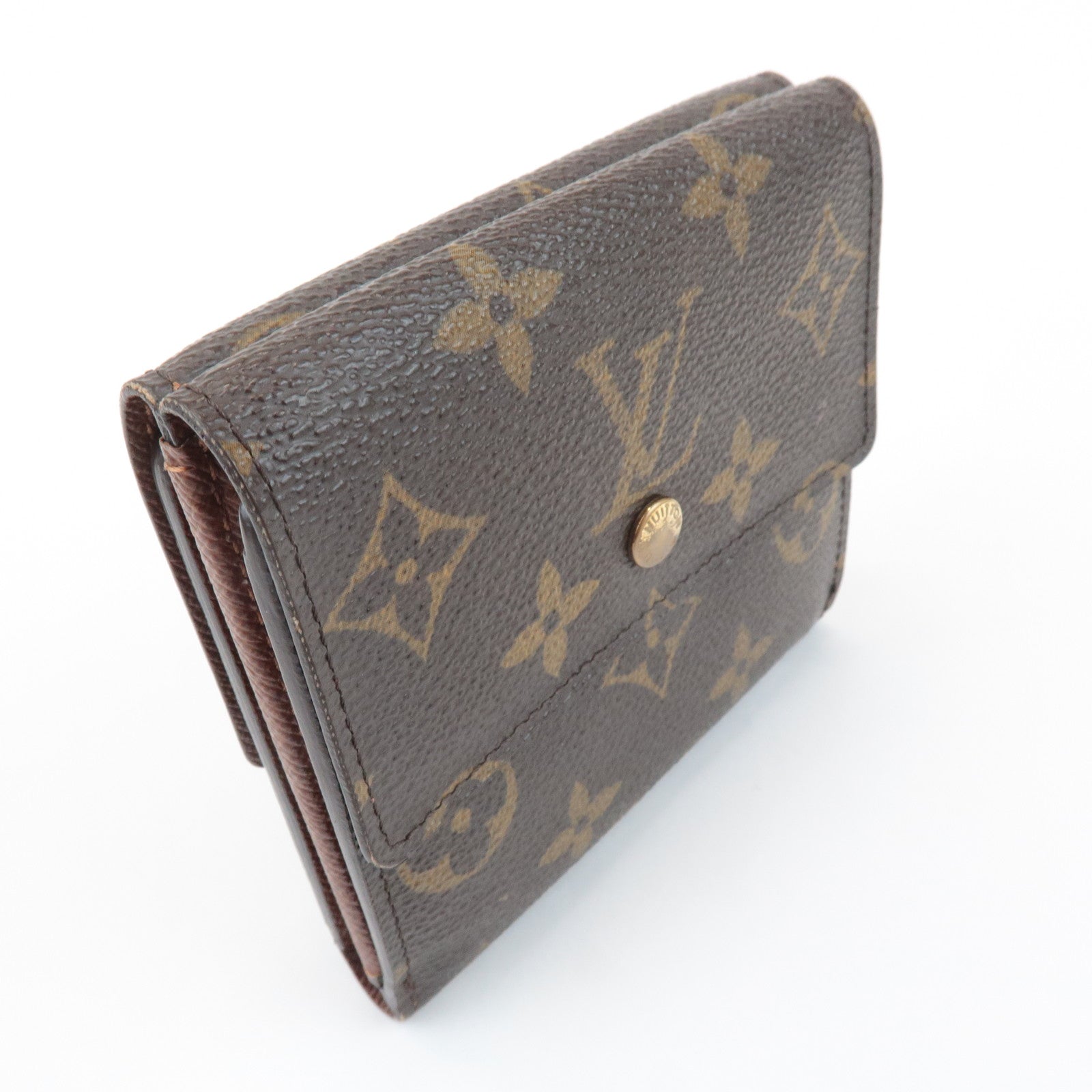 Louis Vuitton Monogram Porte Monnaie Billets Carte Credit M61660 Used