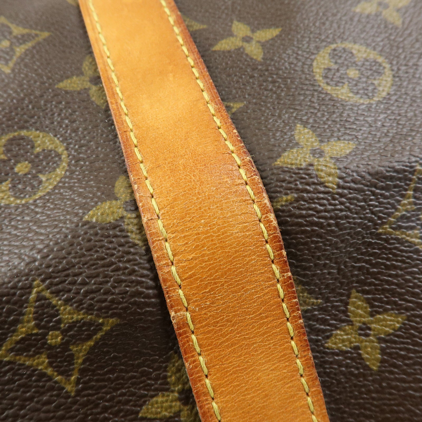 Louis Vuitton Monogram Keep All Bandouliere 60 Boston Bag M41412