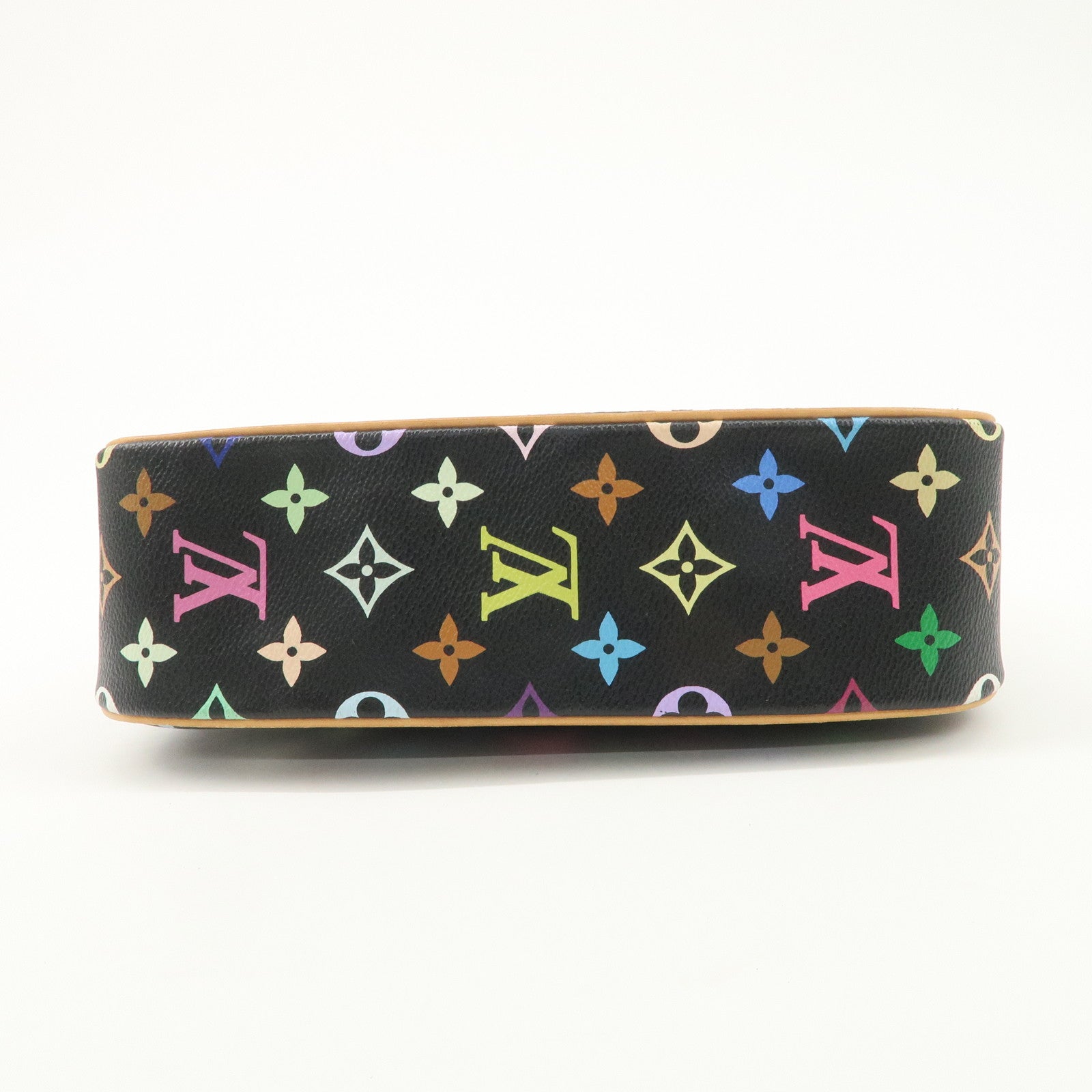 Louis Vuitton Monogram Multicolor Sologne Shoulder Bag Noir M92639 Used