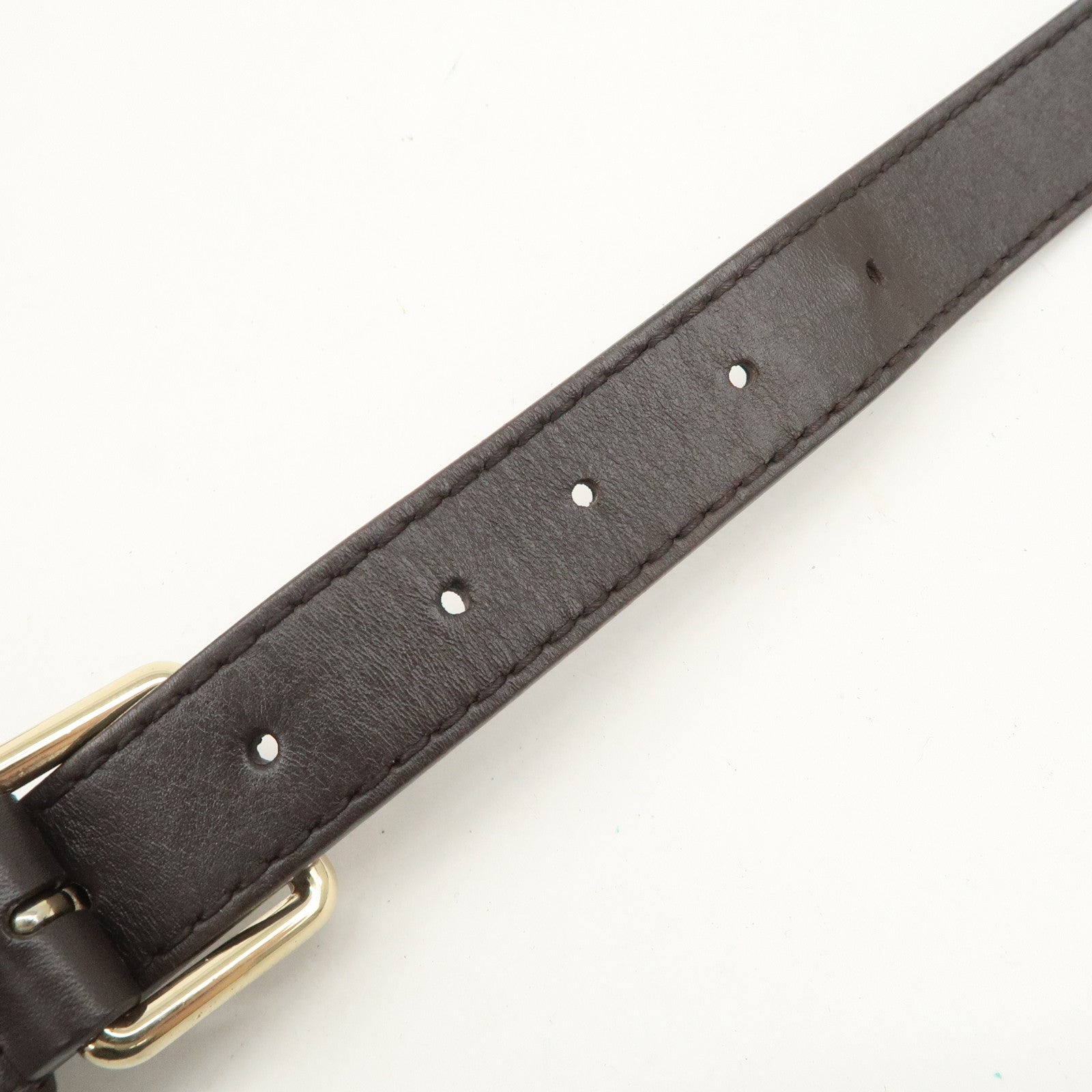 GUCCI Sherry GG Canvas Leather 2Way Bag Boston Bag Beige 247205 Used