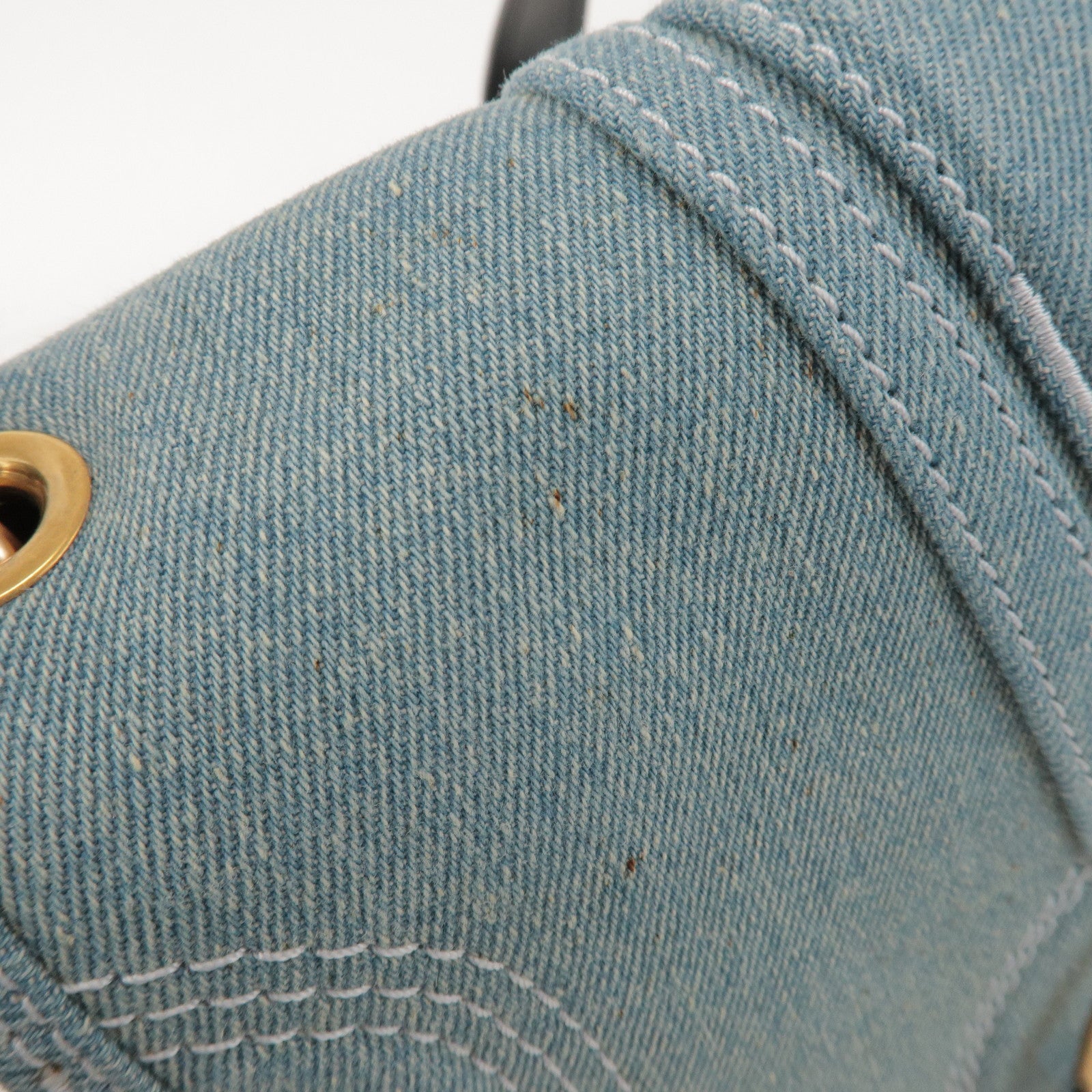 Chloe See by Chloe Hana Denim Leather Shoulder Bag Denim