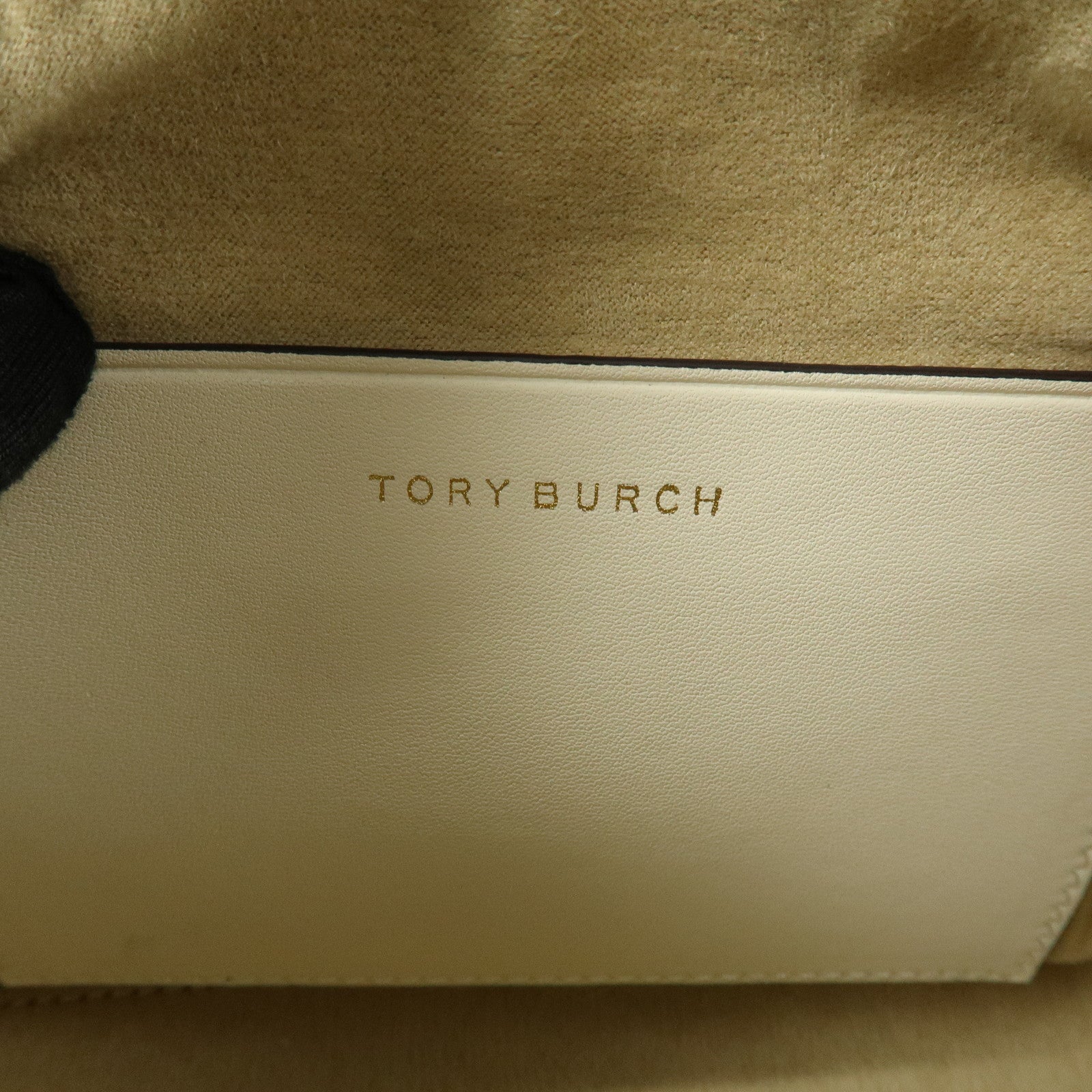 TORY BURCH T Monogram Canvas Leather 2Way Hand Shoulder Bag Blue