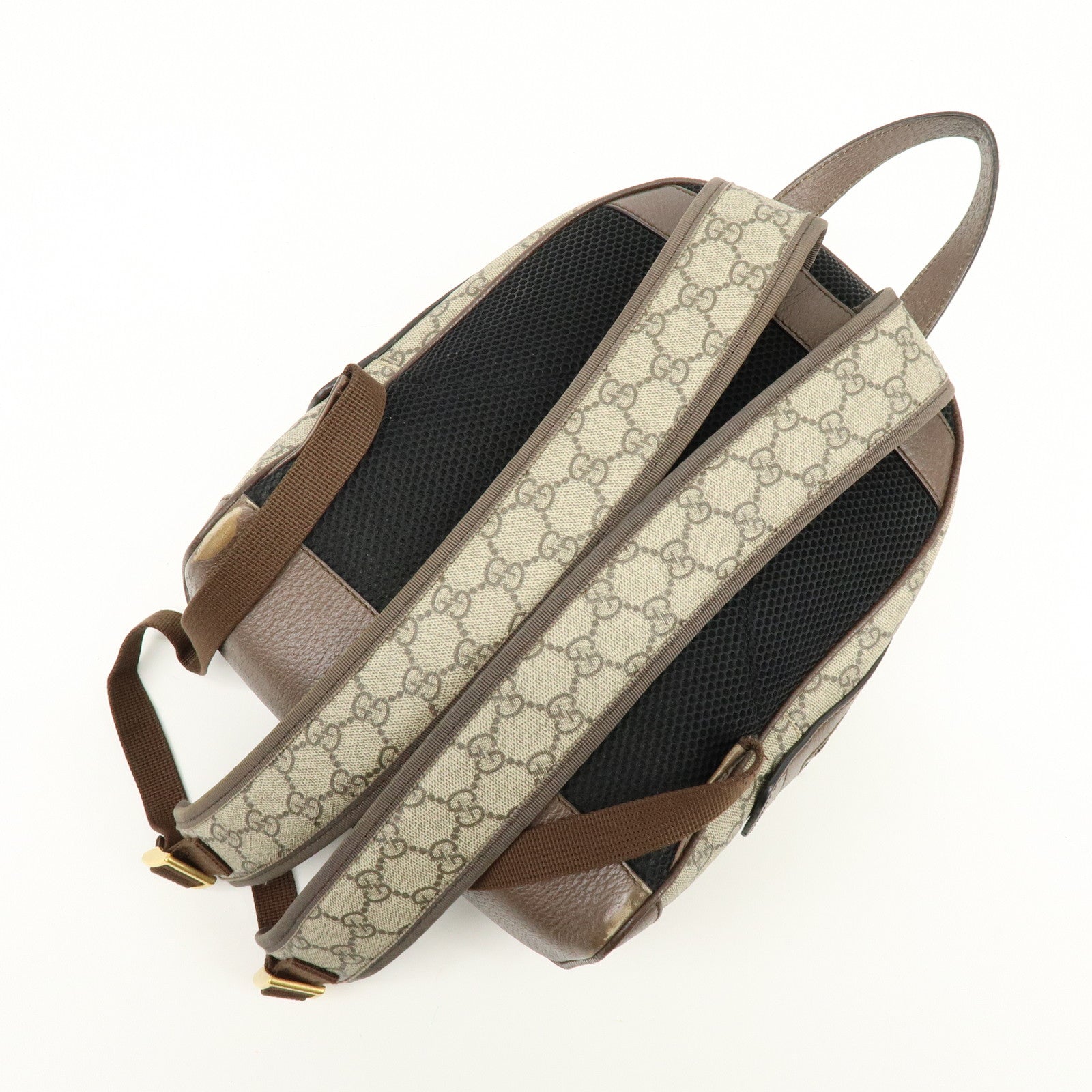 GUCCI Ophidia Sherry GG Marmont GG Supreme Leather Backpack 547965