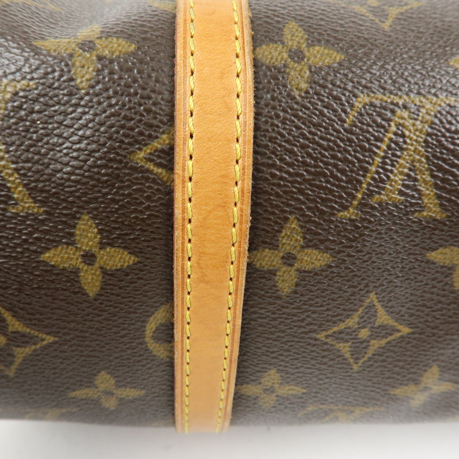 Louis Vuitton Monogram Papillon 30 Hand Bag Brown M51385