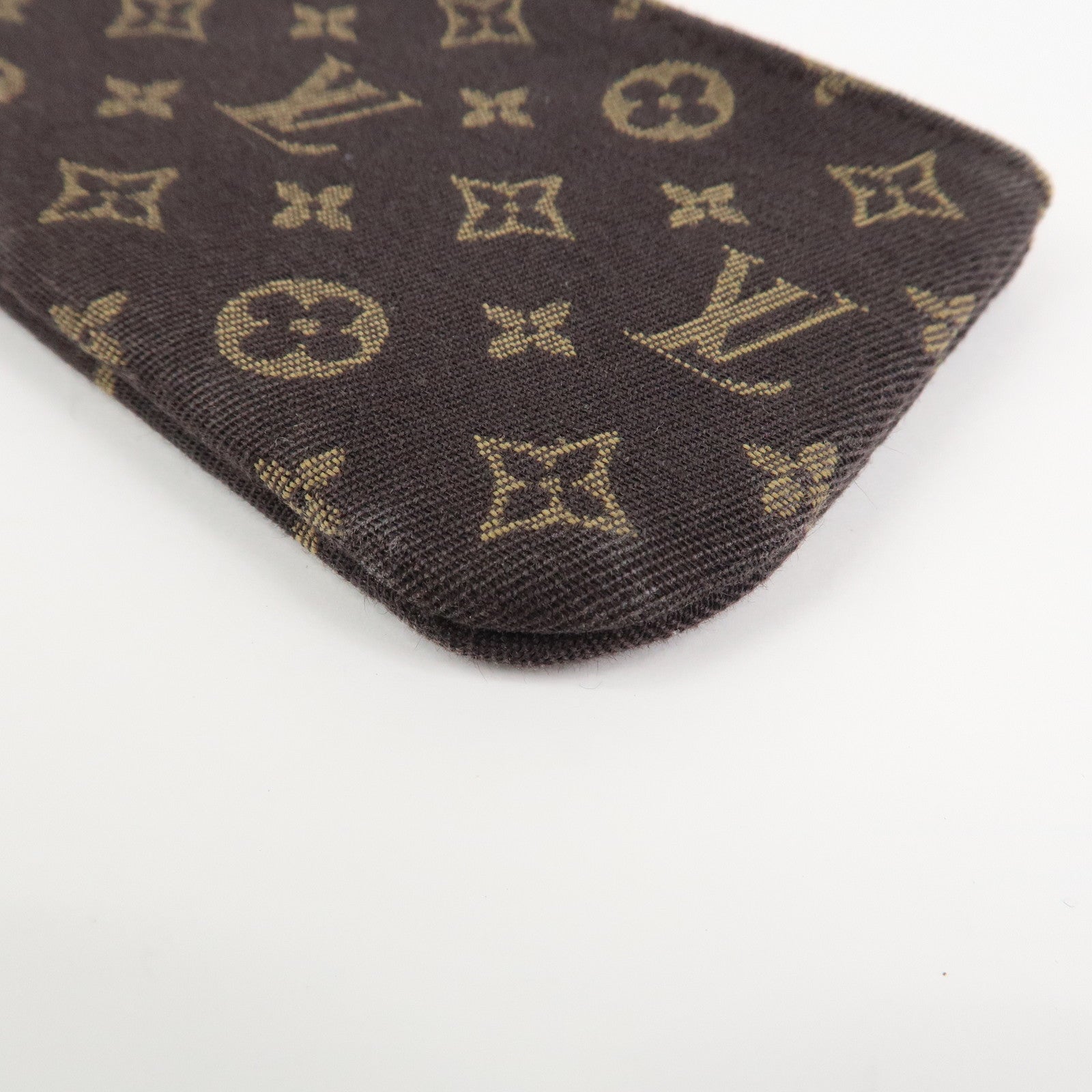 Louis Vuitton Monogram Mini Lin Pochette Cles Coin Case M95230