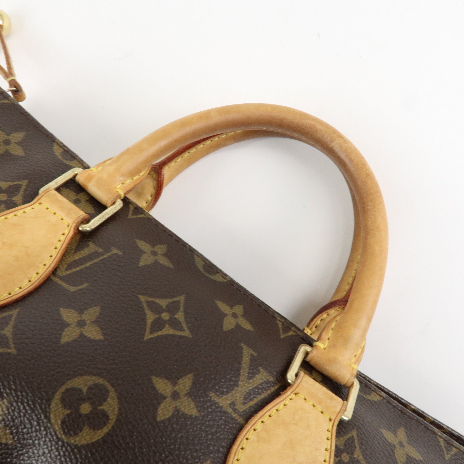 Louis Vuitton Monogram Popincourt Hand Bag Brown M40009 Used
