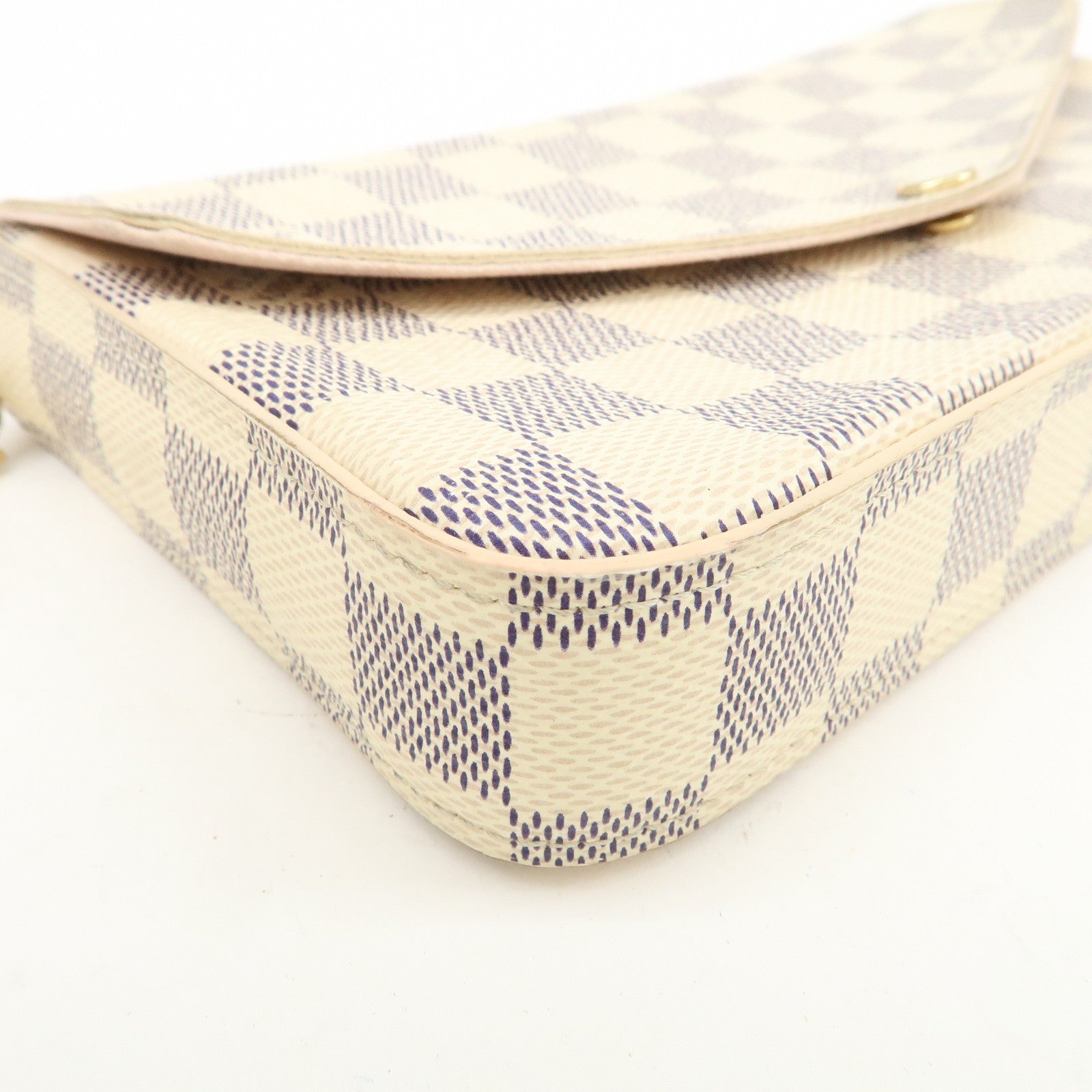 Louis Vuitton Damier Pochette Felicie Chain Shoulder Bag N63106
