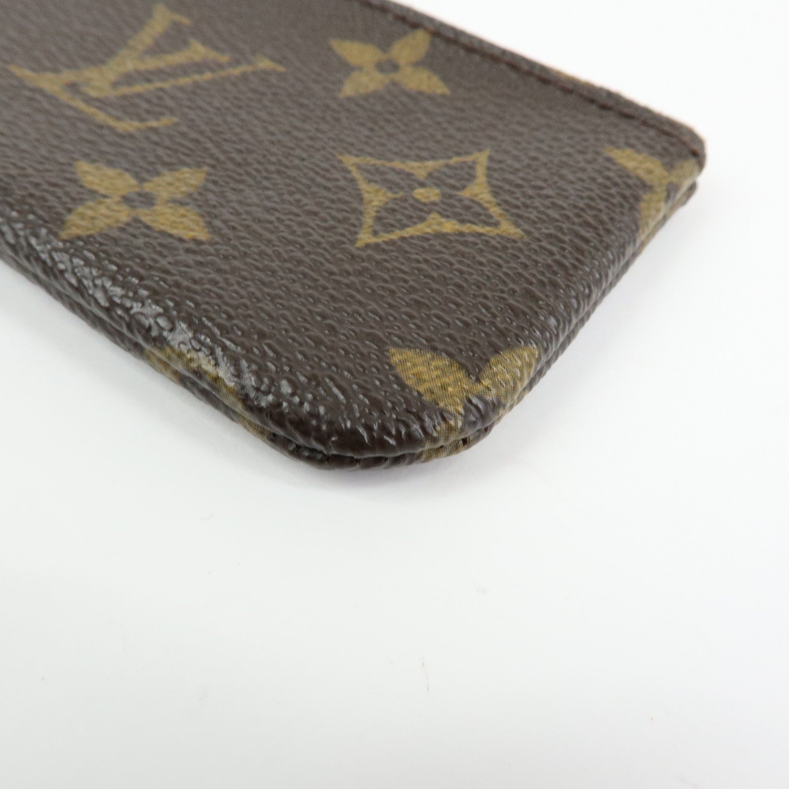 Louis Vuitton Monogram Pochette Cles Coin Case Key Case M62650