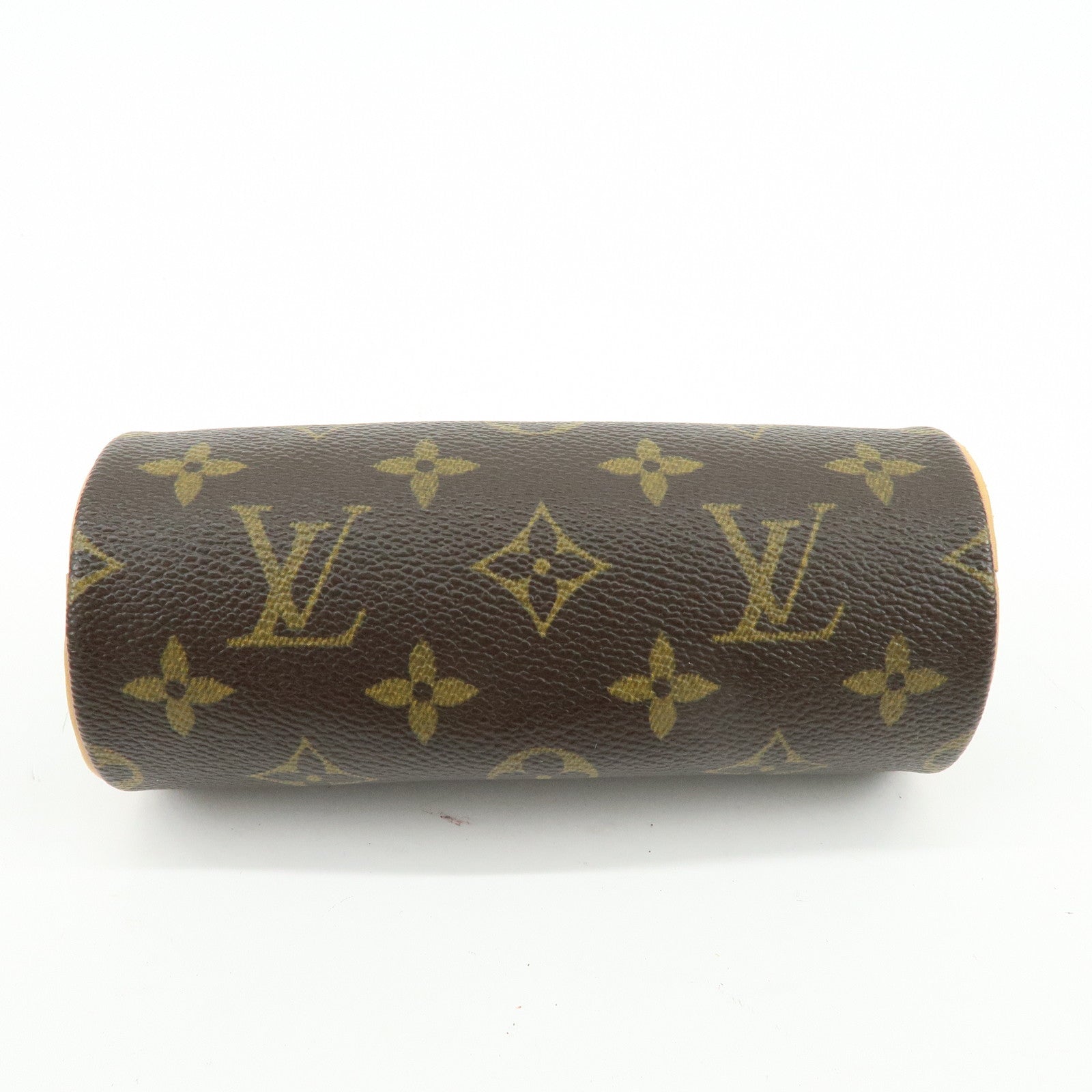 Louis Vuitton Monogram Set of 2 Mini Pouch for Papillon Bag Brown