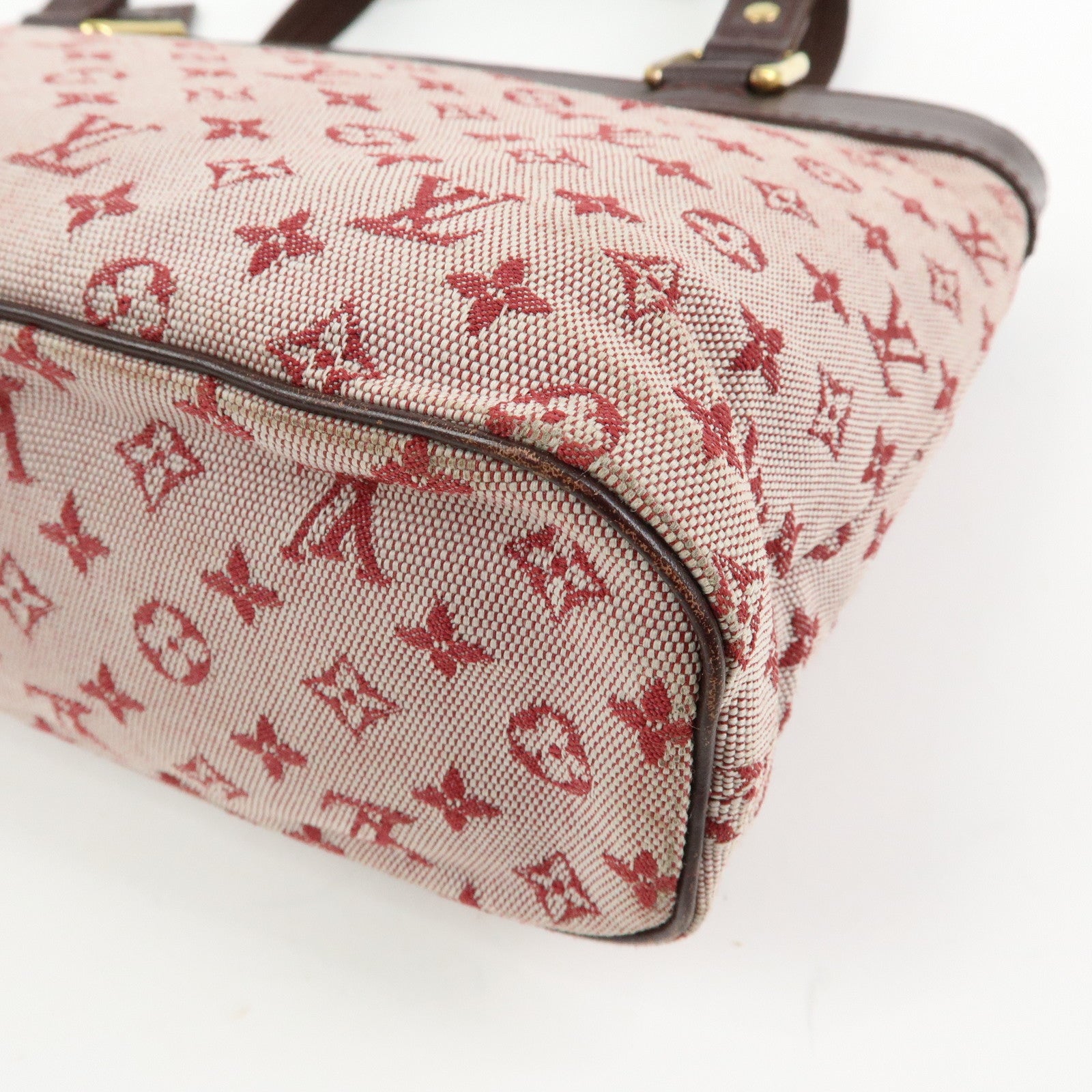 Louis Vuitton Monogram Mini Lucille PM Hand Bag Cerise M92678