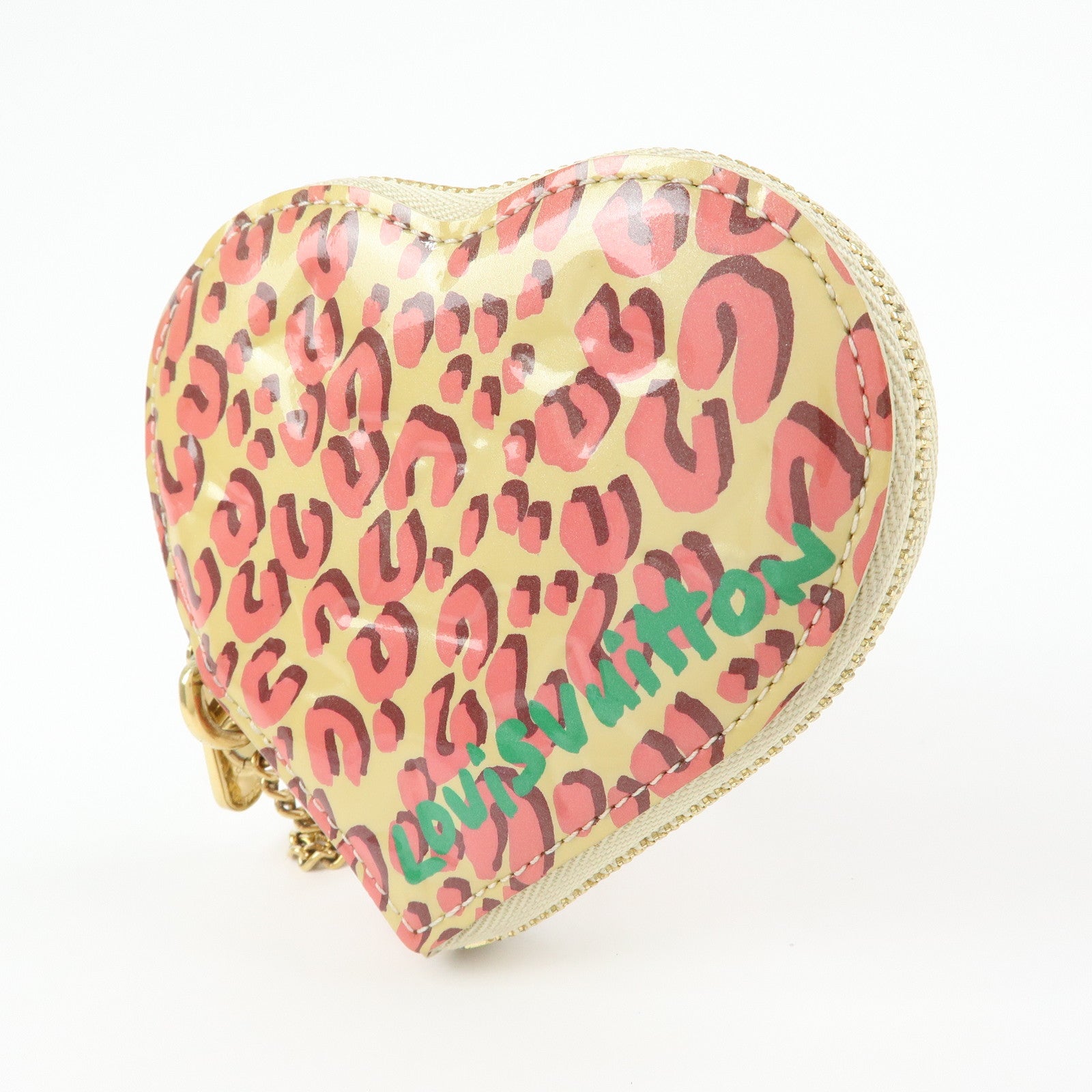 Louis Vuitton Monogram Vernis Porte Monnaie Coeur Coin Case M91473