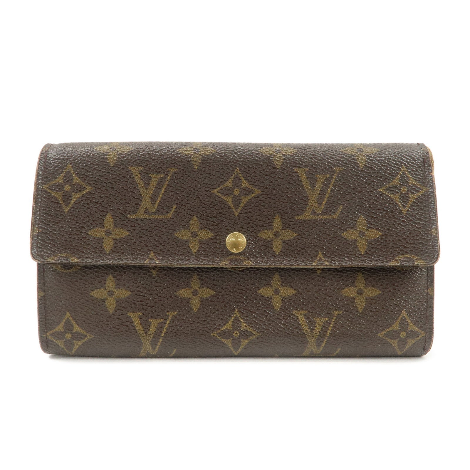Louis Vuitton Monogram Pochette Porte Monnaie Credit Wallet M61725