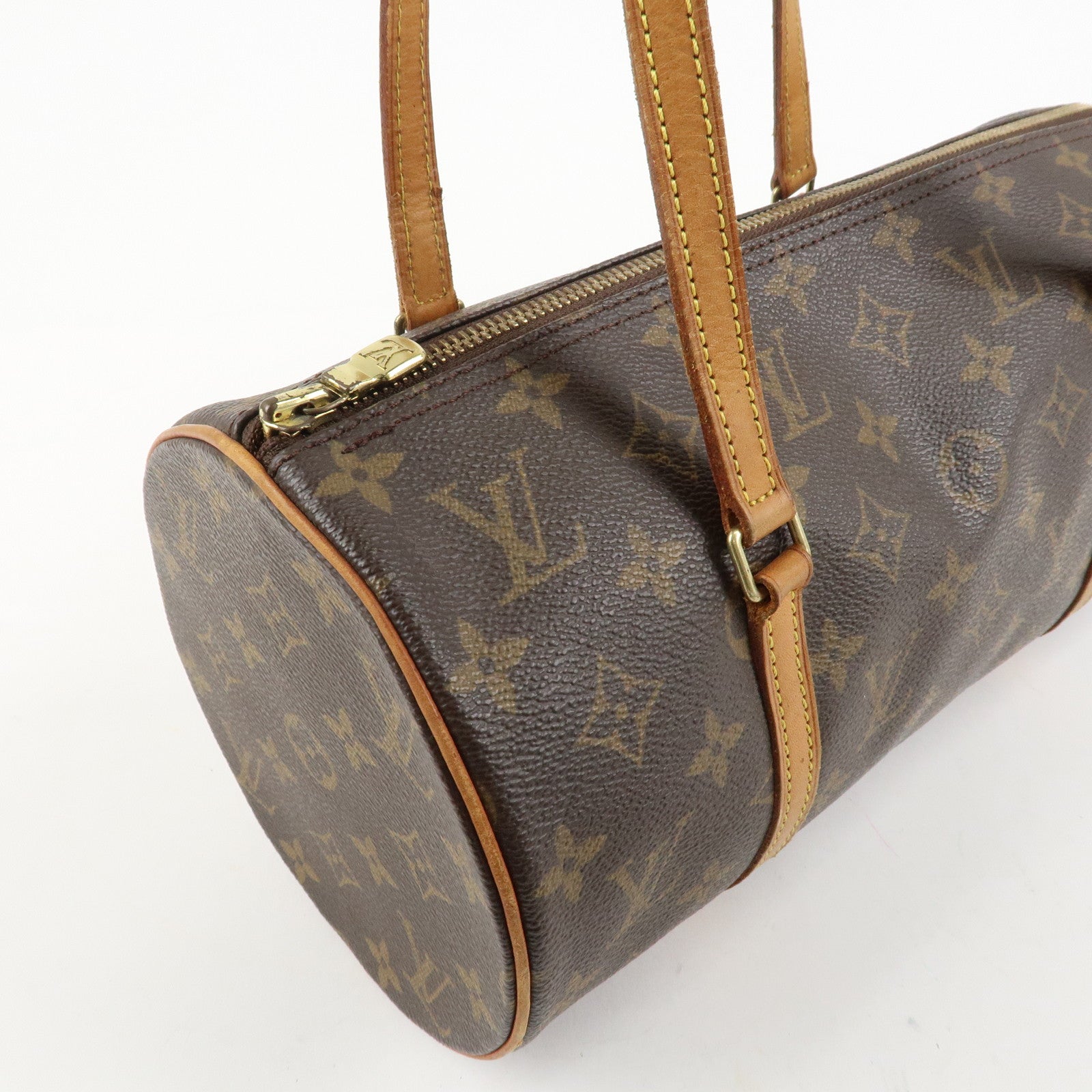 Louis Vuitton Monogram Papillon 30 Hand Bag New Style M51385 Used