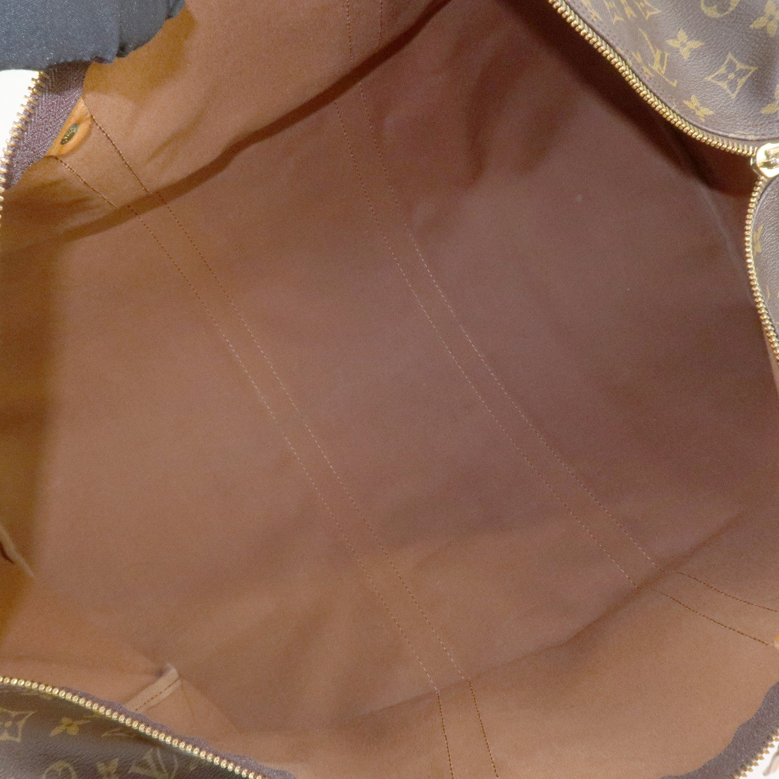 Louis Vuitton Monogram Keep All 60 Boston Bag Brown M41422