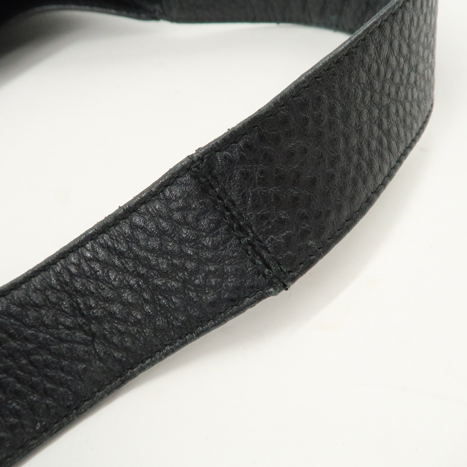 Ferragamo Gancini Shoulder Bag Hand Bag Black