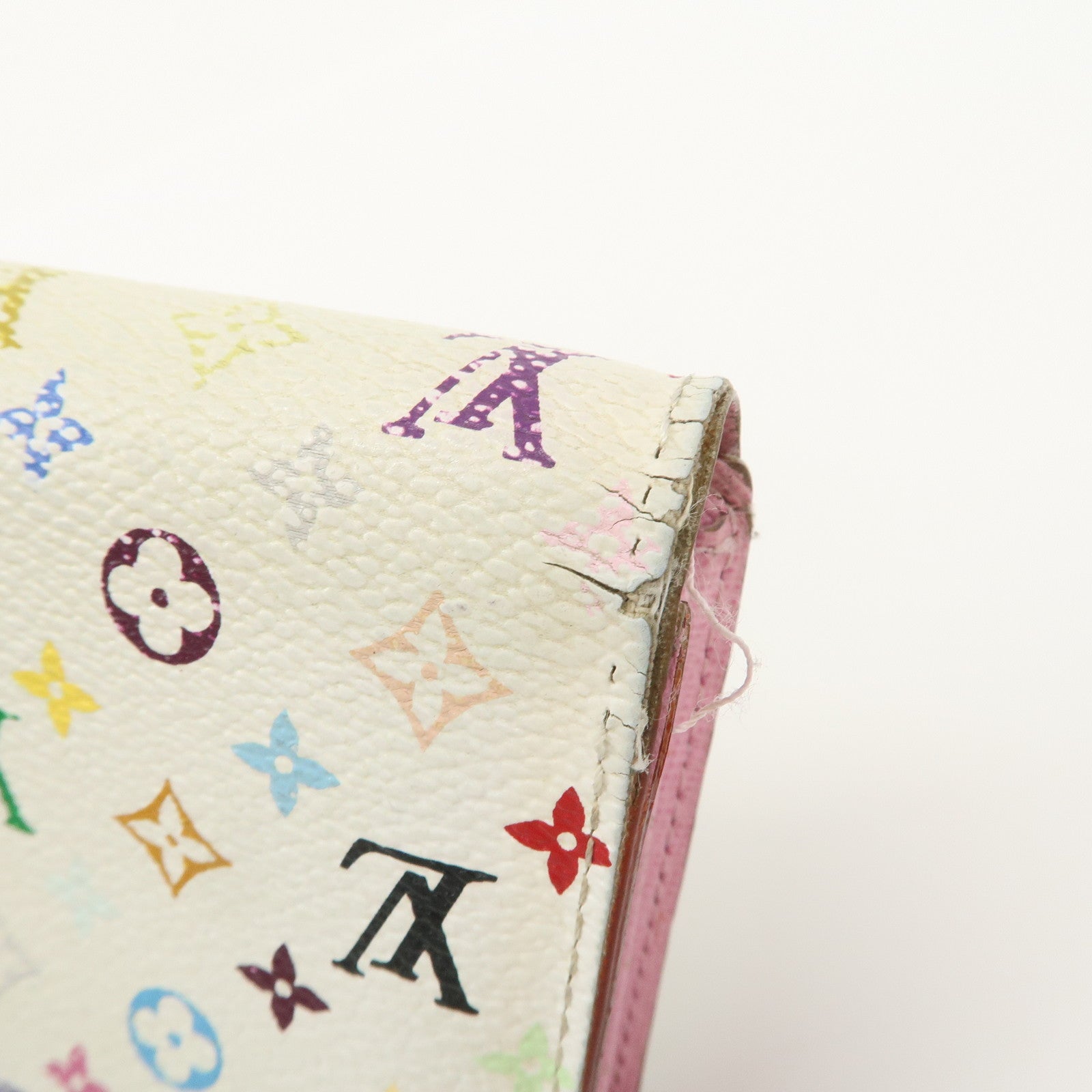 Louis Vuitton Monogram Set of 2 Long Wallet M61725 M93744 Used